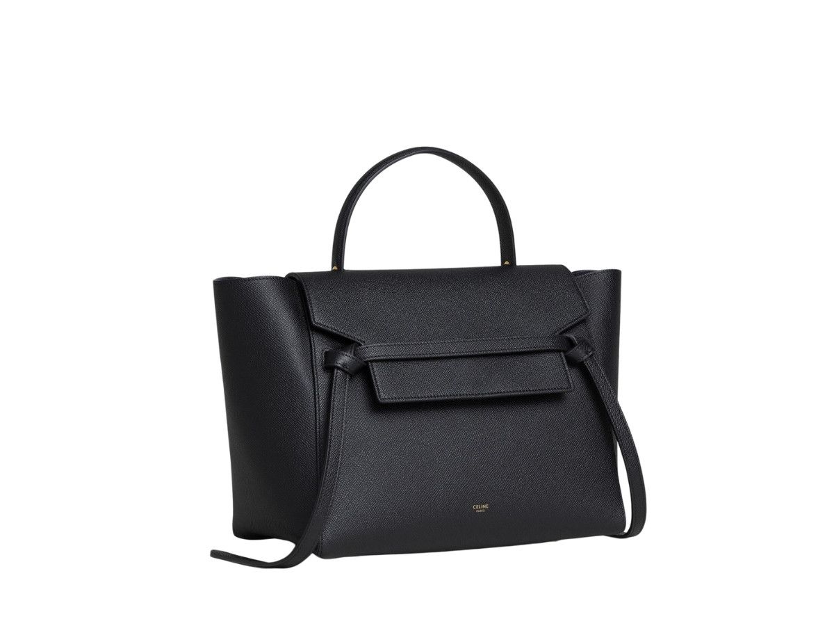 Celine o1w1db10426 Size: OS/Sac Belt Mini Modele in Black Size ONE SIZE - 2 Thumbnail