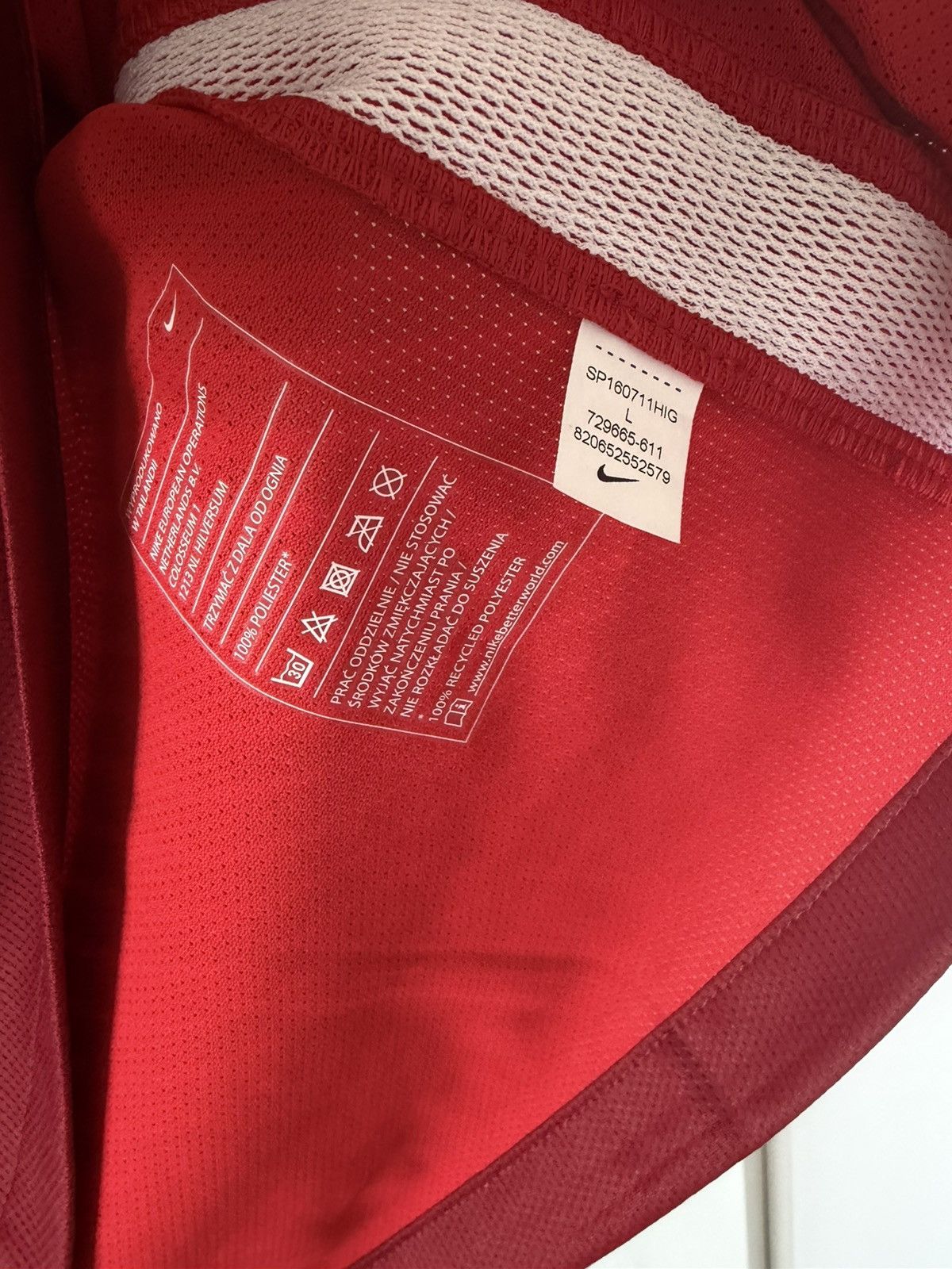 Poland nike 2016 wyjazdowa wersja zawodnicza — zdjęcie 7