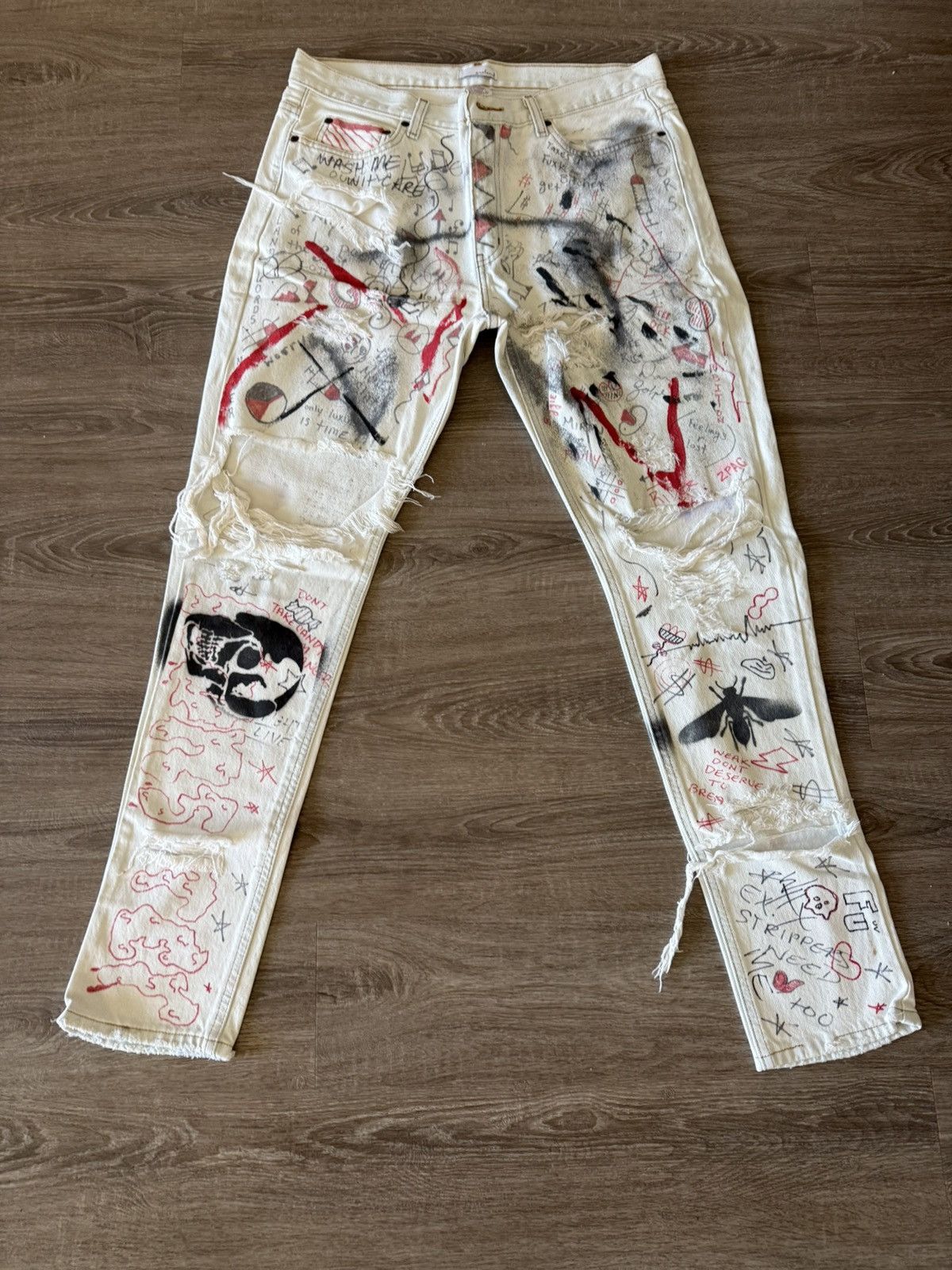 Urban Outfitters Custom urban outfitters unisex denim one of one Size US 34 / EU 50 - 6 Thumbnail