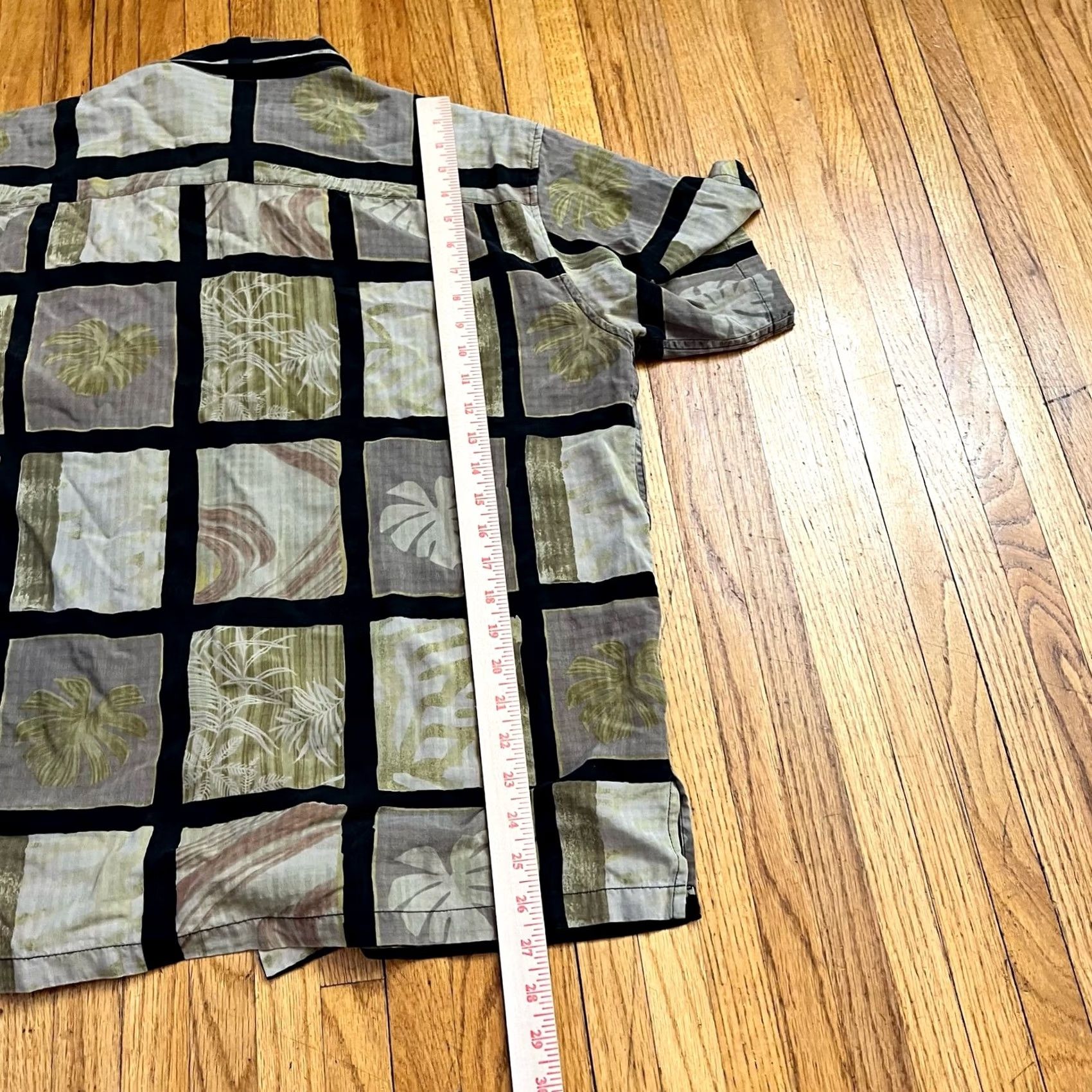 Tori Richard Tori Richard Shirt Mens Medium Brown Silk Floral Abstract Hawaiian Button Down Up Size US M / EU 48-50 / 2 - 5 Thumbnail