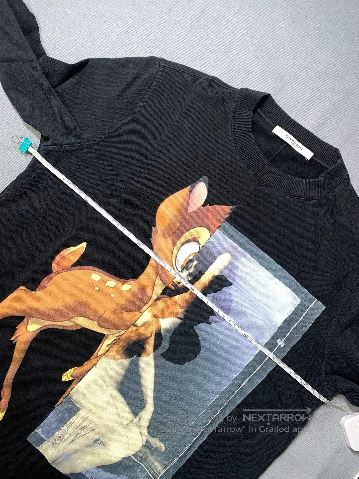 Givenchy Givenchy Bambi Patchwork Sweatshirt. Size XS / US 0-2 / IT 36-38 - 7 Thumbnail