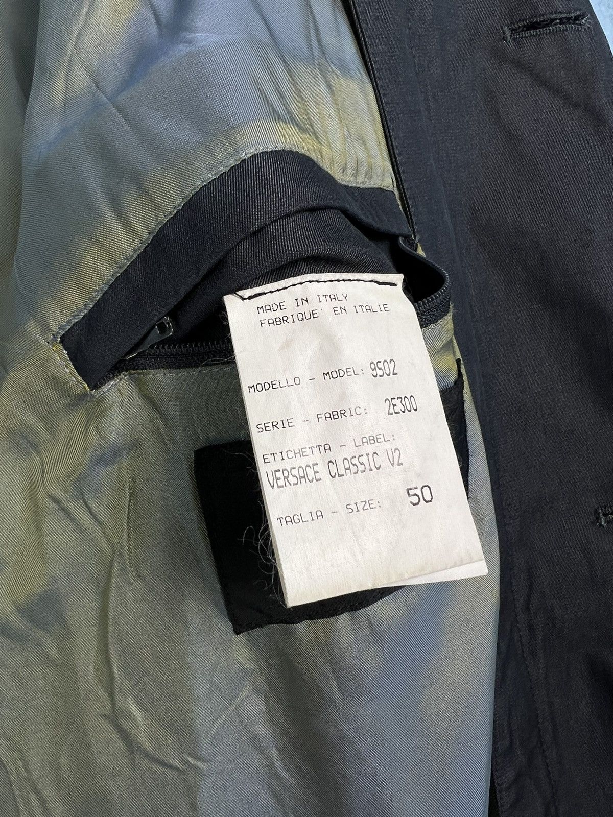 Versace Vintage Versace V2 Trench Coat Size M - L 50 Size US M / EU 48-50 / 2 - 10 Thumbnail