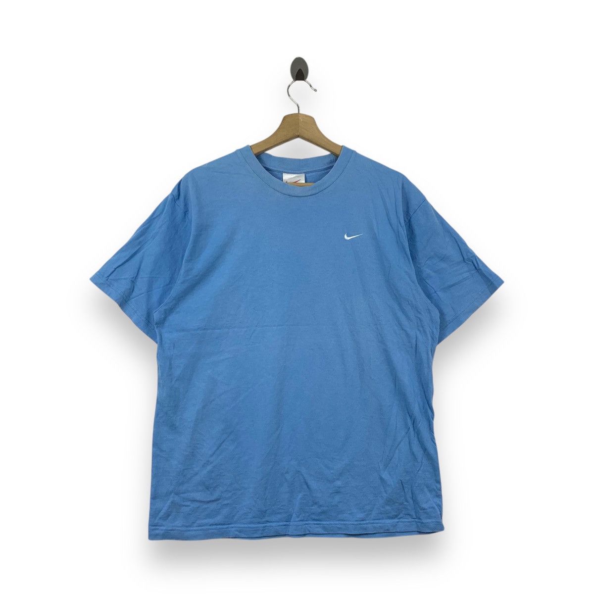 Nike Vintage 90’ NIKE SWOOSH Embroidered Logo Tee Shirt Top Size US L / EU 52-54 / 3 - 1 Thumbnail