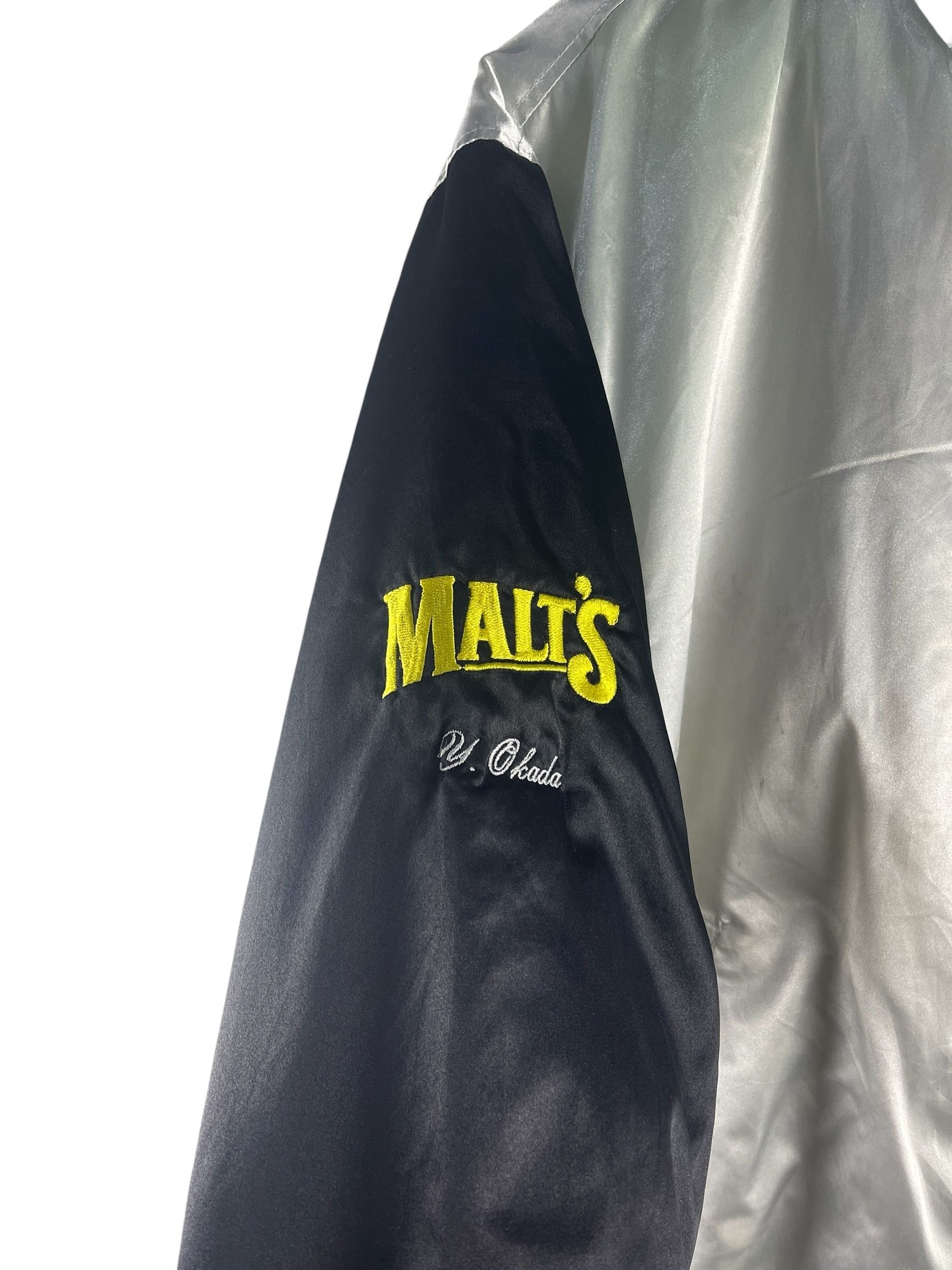 Vintage Malt's Baseball Suntory Varsity Jacket