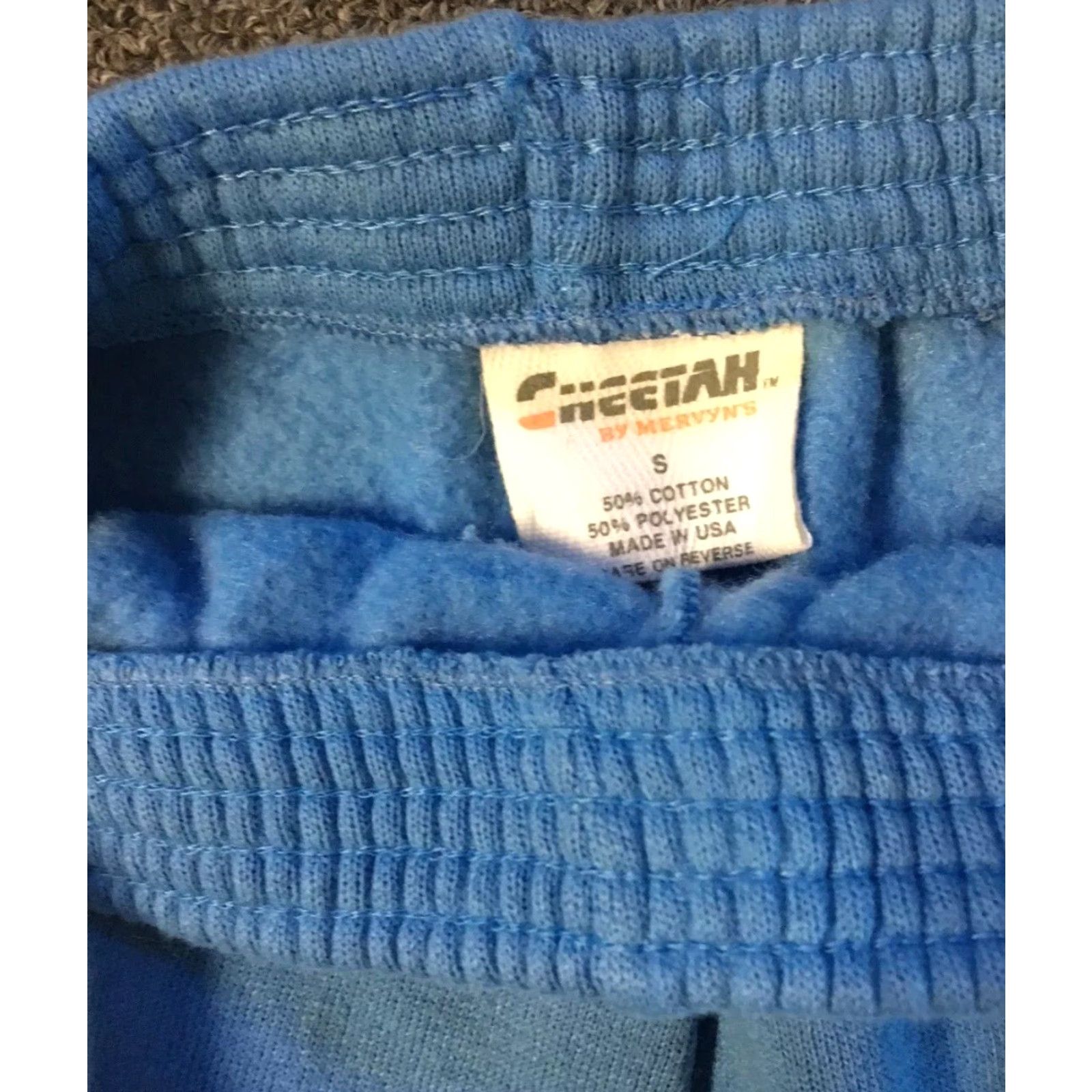 Vintage VINTAGE 90s Cheetah Sweatpants S USA Faded Joggers Vaporwave Grunge Gym 80s Track Size US 29 - 4 Thumbnail