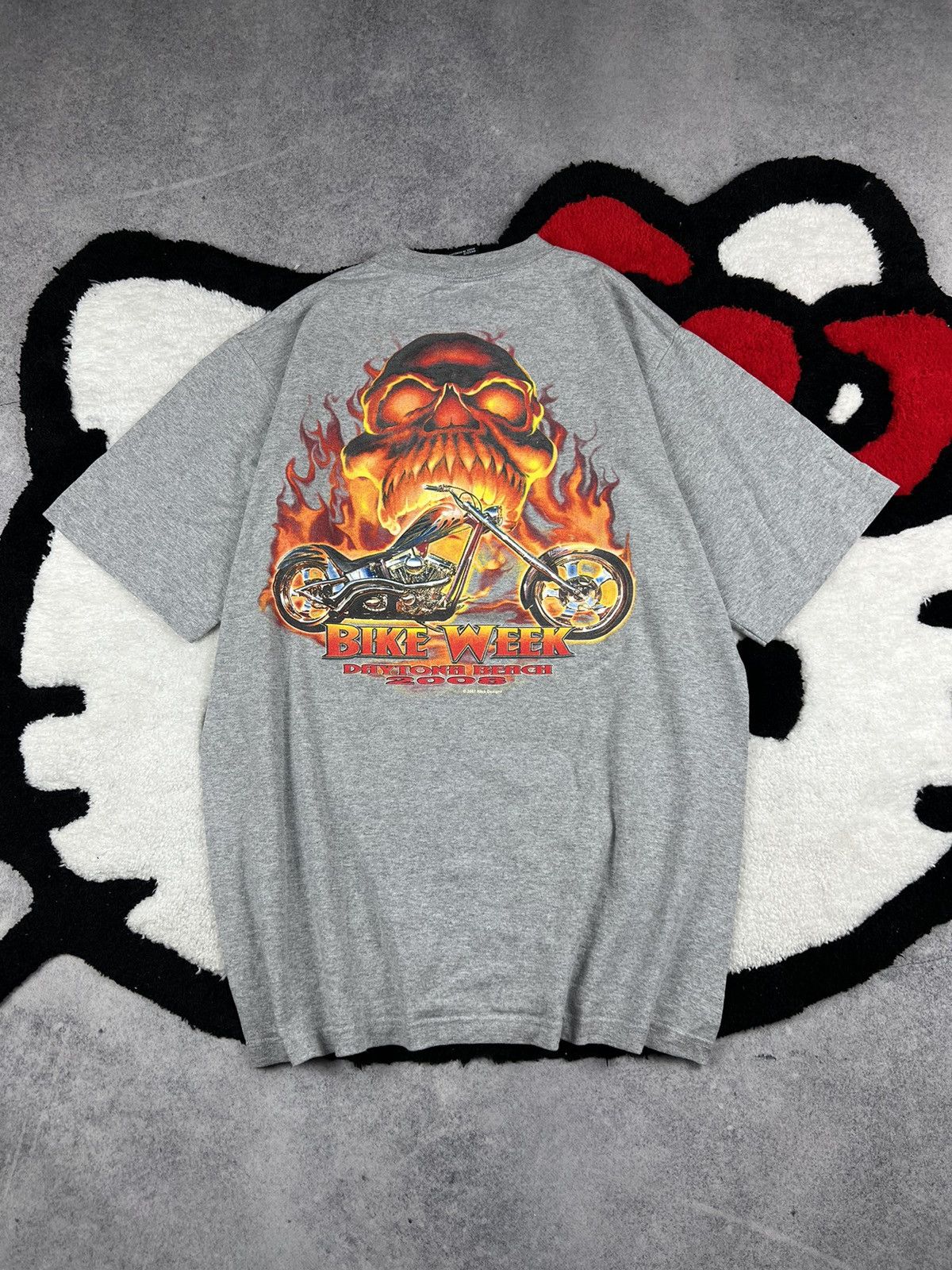 Southpole Y2K Vintage SouthPole Bike Week 2007 Motorcycle Tee Shirt Size US M / EU 48-50 / 2 - 1 Thumbnail