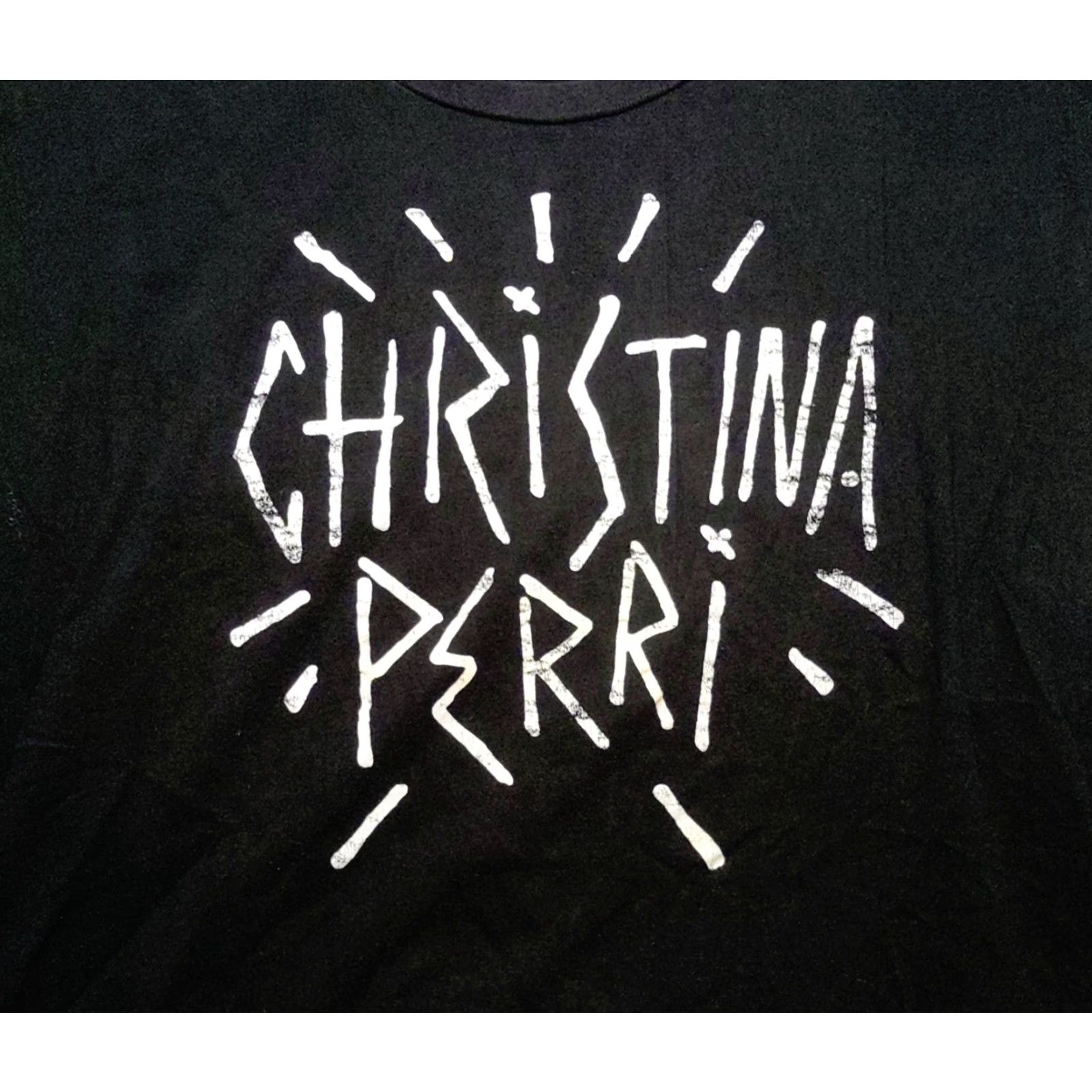 Vintage Christina Perri 2014 Head Or Heart North American Tour Graphic Tee 2XL Shirt Women Black 2XL Graphic T-Shirt Casual Basic Seasonal 90s? Size XXL / US 16-18 / IT 52-54 - 2 Thumbnail