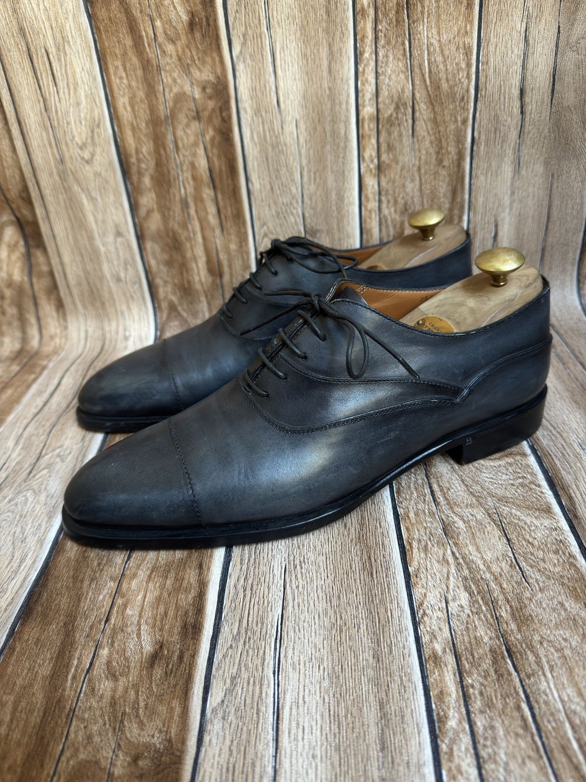 Berluti Richelieu patina leather oxford Size US 8.5 / EU 41-42 - 1 Thumbnail