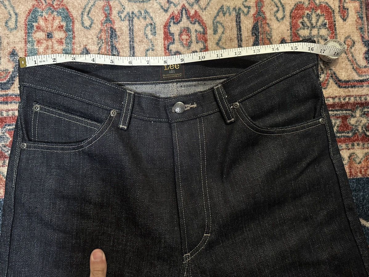 Lee Lee 101 R Relaxed Made in Japan 17oz Selvedge Jeans 31x34 Size US 31 - 16 Thumbnail