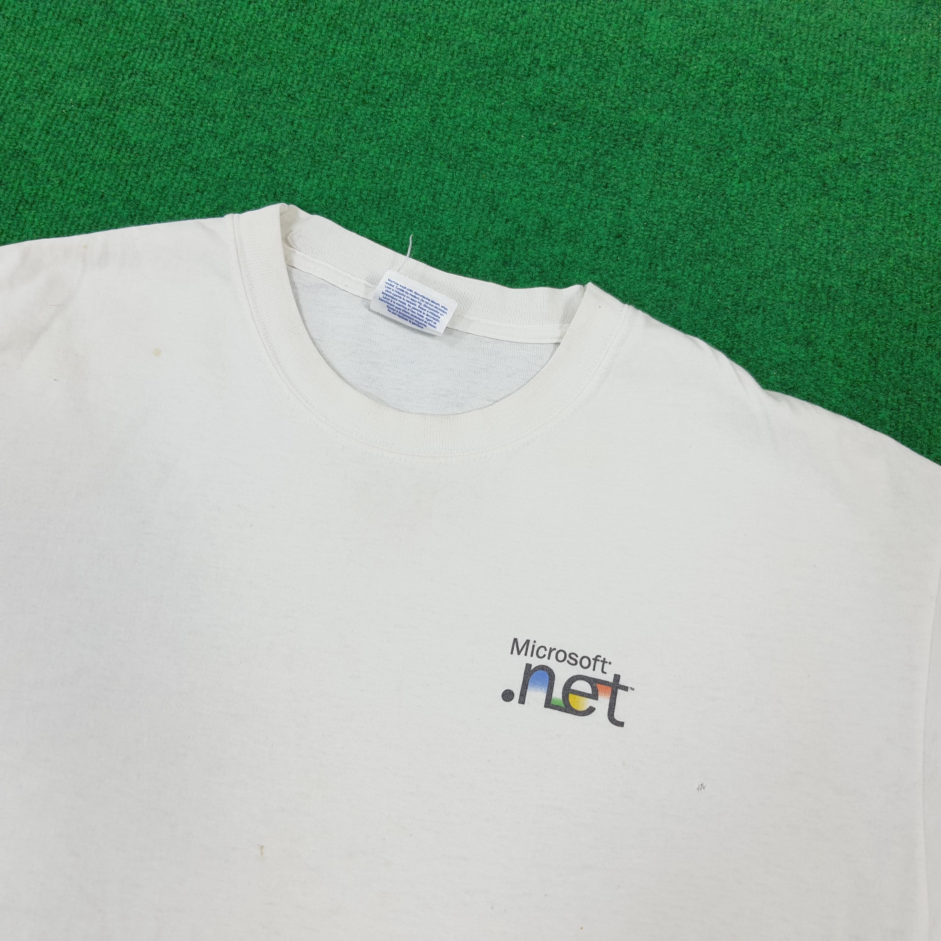 Microsoft × Vintage Vintage Microsoft Net Tech Corporation Comp Tshirt Size US L / EU 52-54 / 3 - 2 Thumbnail