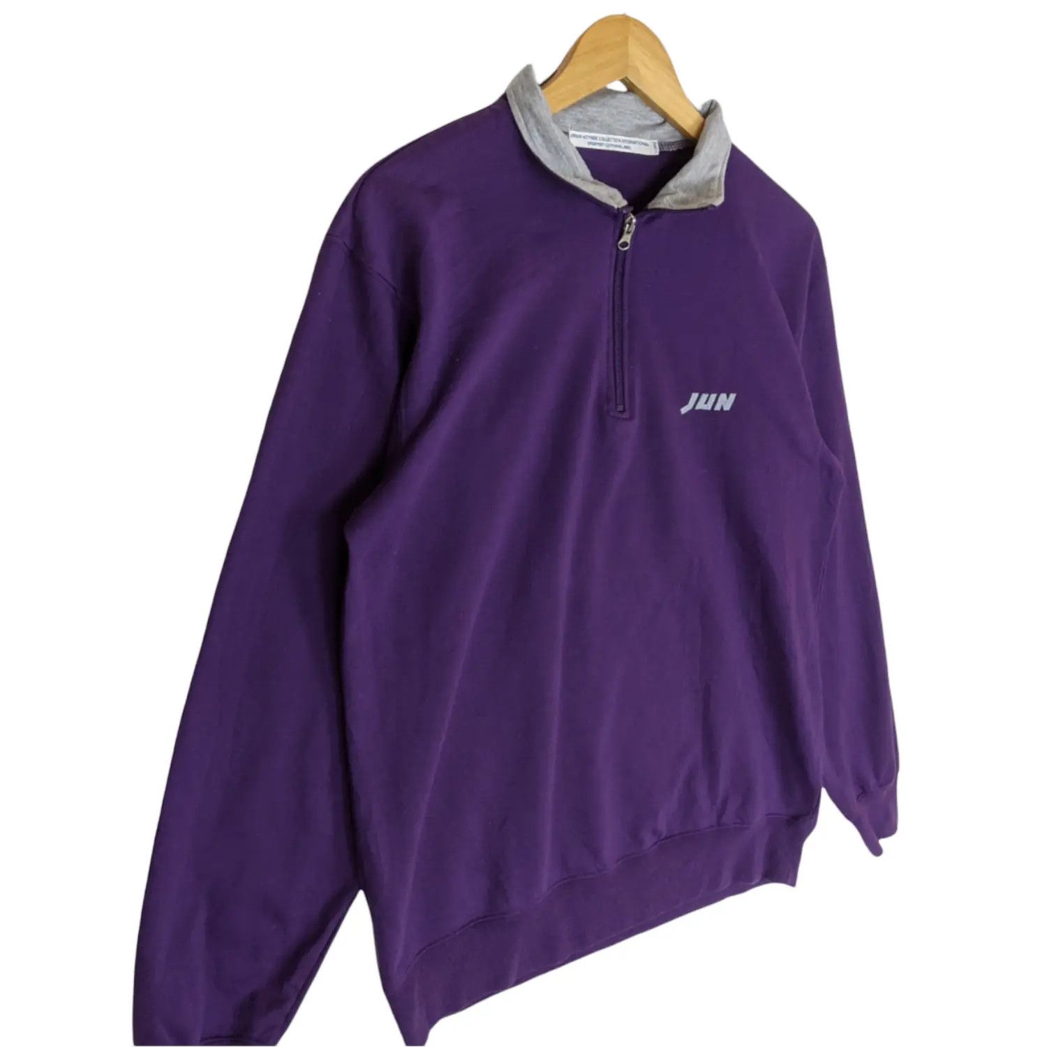 Japanese Brand Vintage Japan JUN Virgin Voyage Collection Jumper Sweatshirt Size US L / EU 52-54 / 3 - 3 Thumbnail
