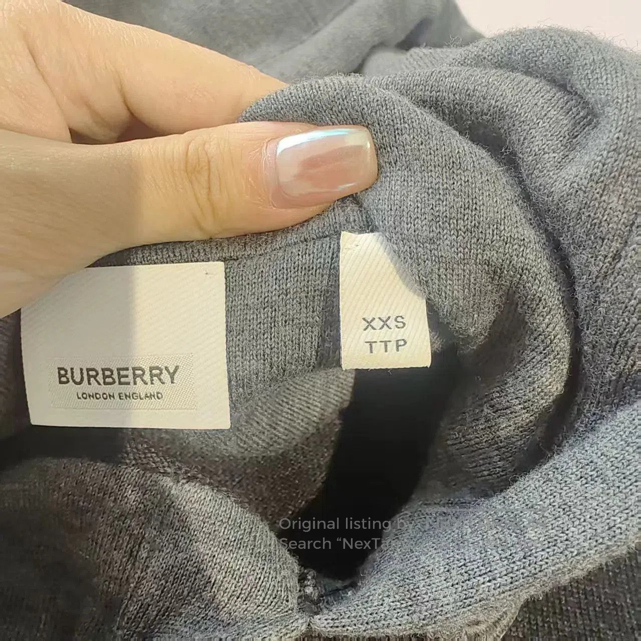 Burberry burberry wool hoodie in near new condition. Size US M / EU 48-50 / 2 - 3 Thumbnail