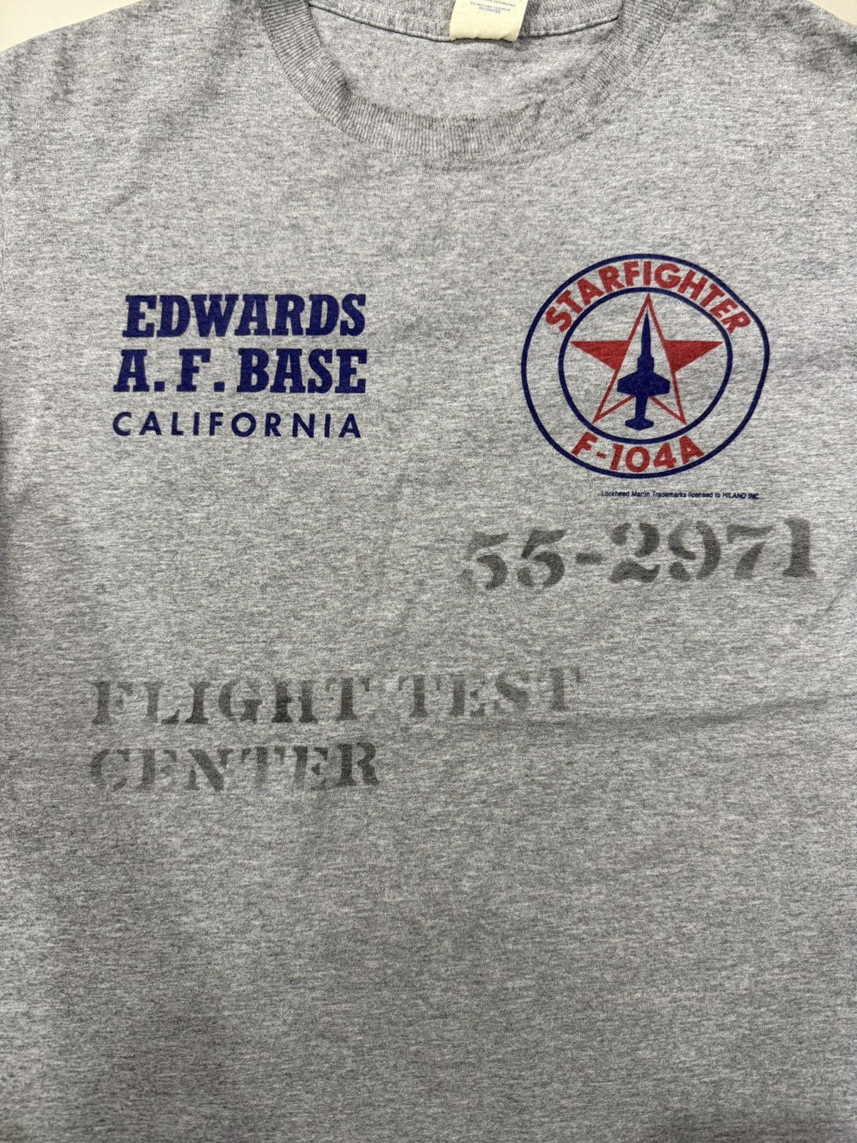Buzz Rickson's × Vintage vintage buzz rickson starfighter edwards a.f.base tshirt Size US S / EU 44-46 / 1 - 3 Thumbnail