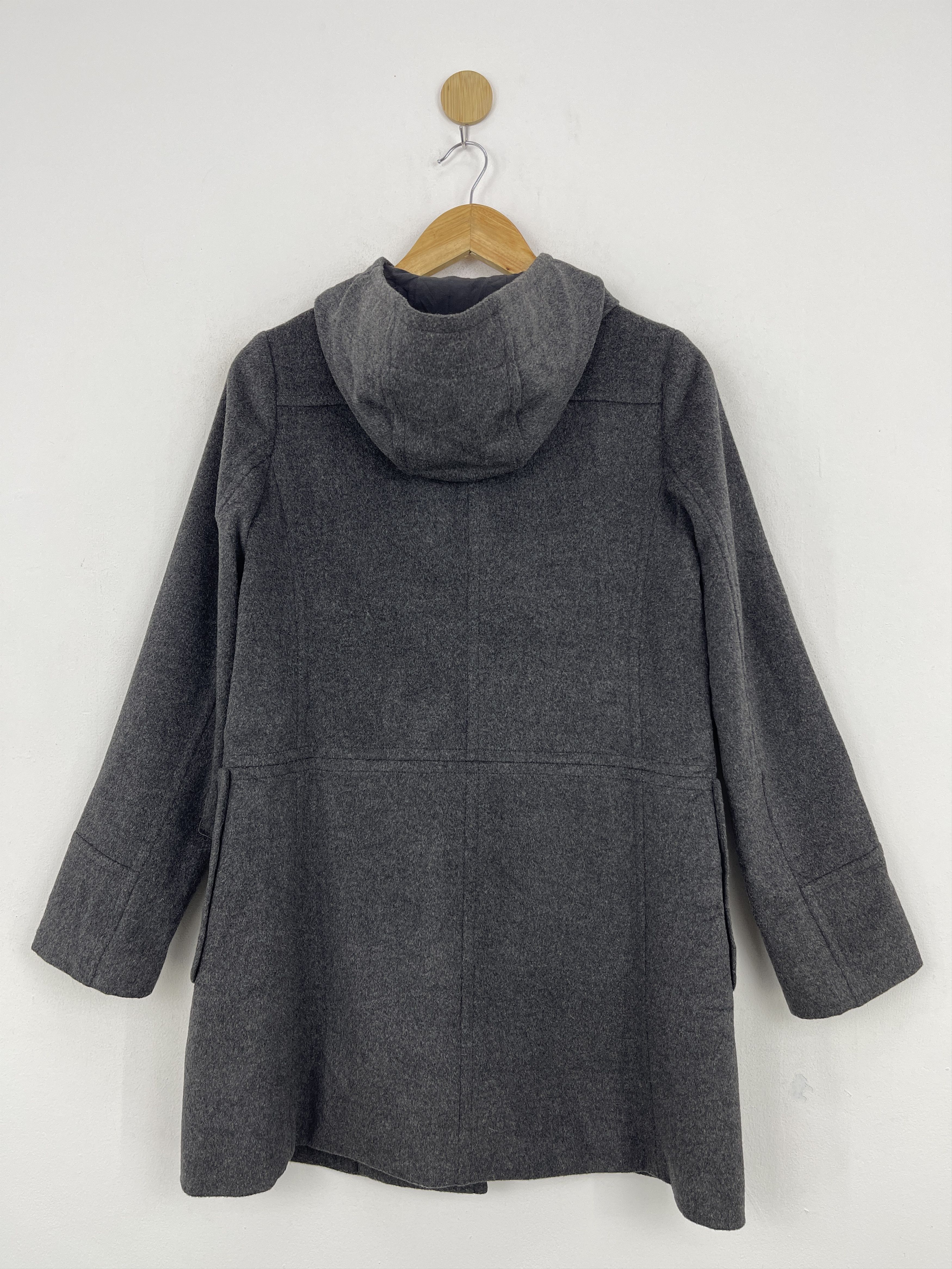 BRAHMIN Brahmin Grey Relaxing Duffle Coat JA0091 Size US XS / EU 42 / 0 - 2 Thumbnail
