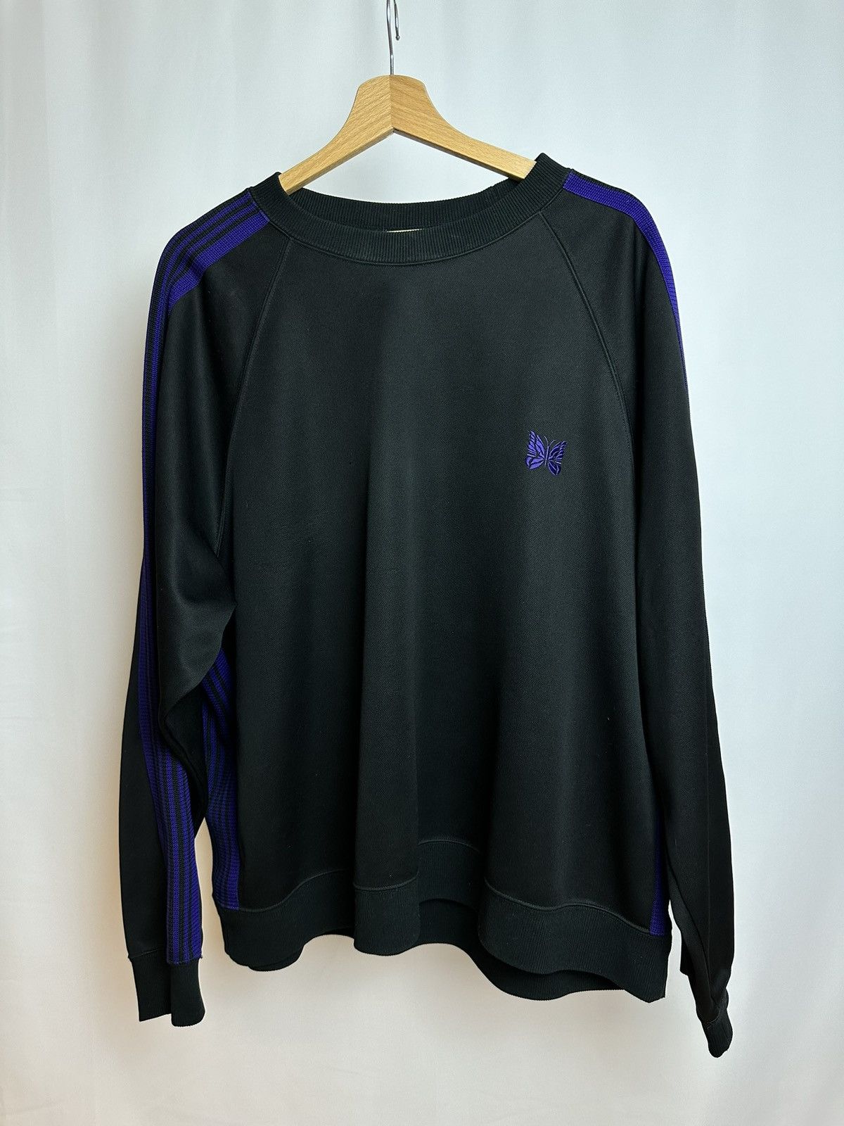 Image of Needles Sweatshirt in Black, Men's (Size XL)