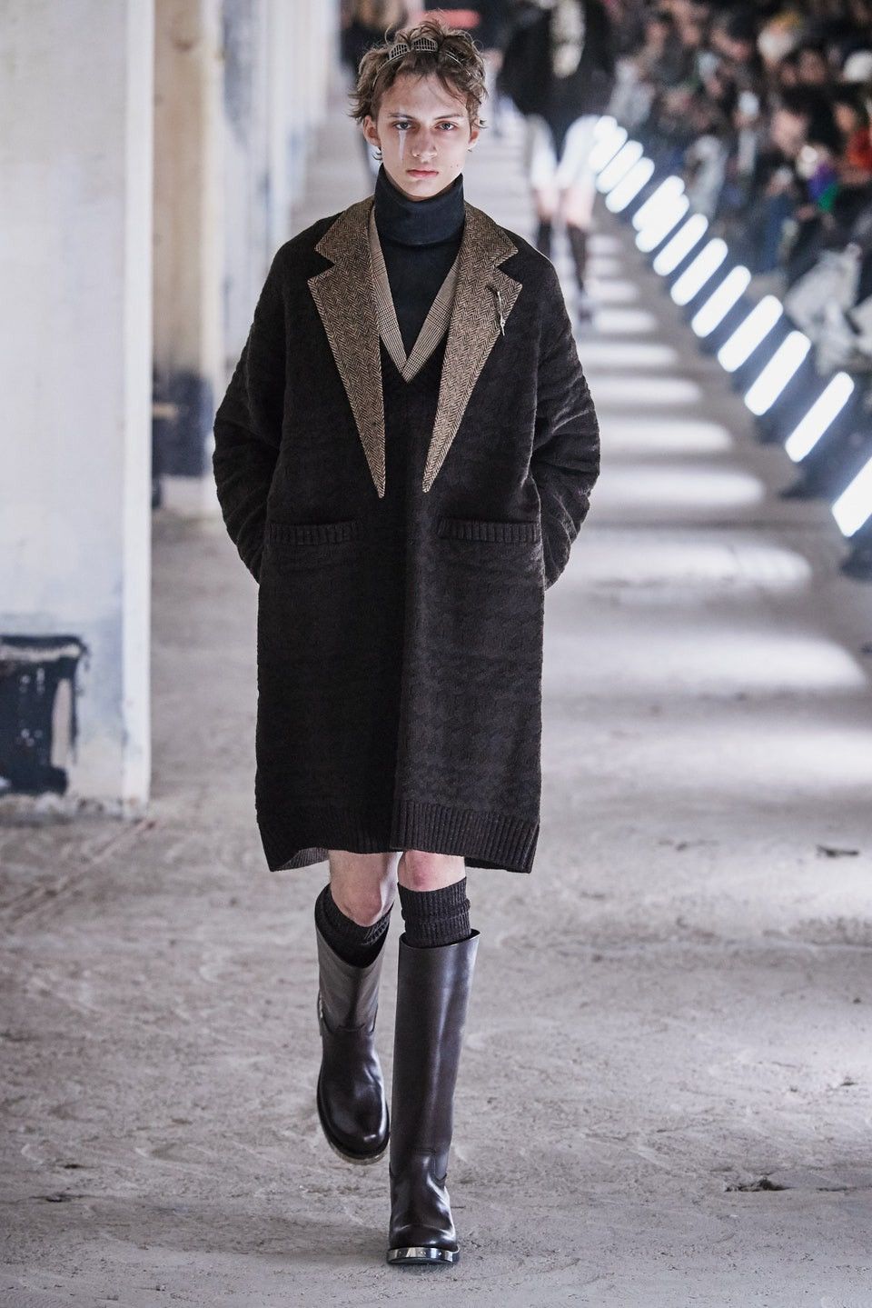 Takahiromiyashita The Soloist. 20aw medical gown wool fair isle sweater Size US M / EU 48-50 / 2 - 1 Thumbnail