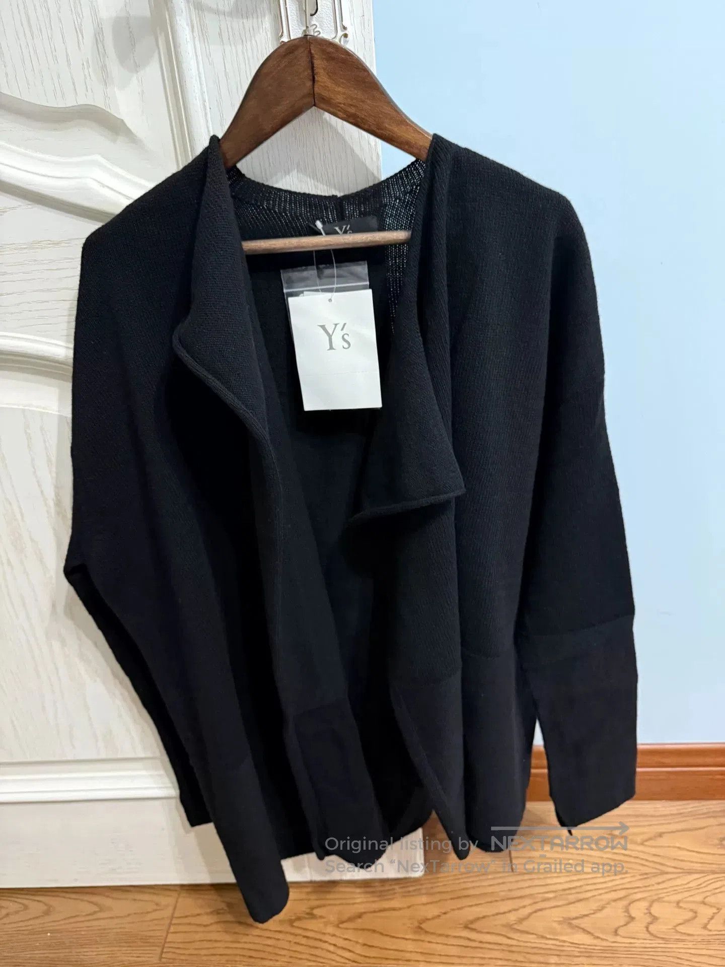Y's Y's Knitted Open Cardigan Sweater. Size M / US 6-8 / IT 42-44 - 2 Thumbnail