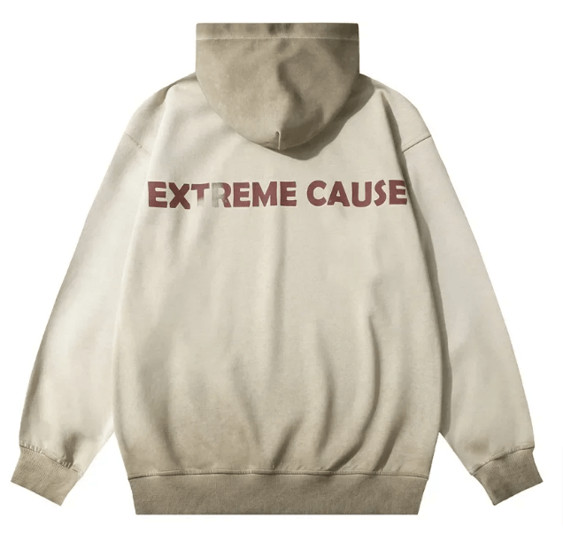 Japanese Brand × Vintage "Extreme Cause-L" Oversized Hoodie Size US L / EU 52-54 / 3 - 2 Thumbnail