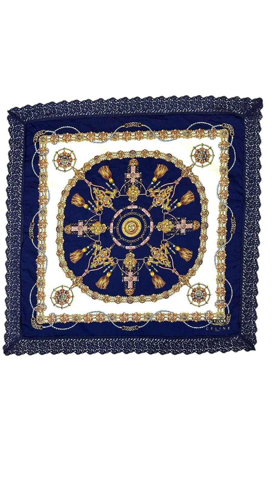 Celine × Vintage Celine Bandana / Handkerchief Size ONE SIZE - 2 Thumbnail