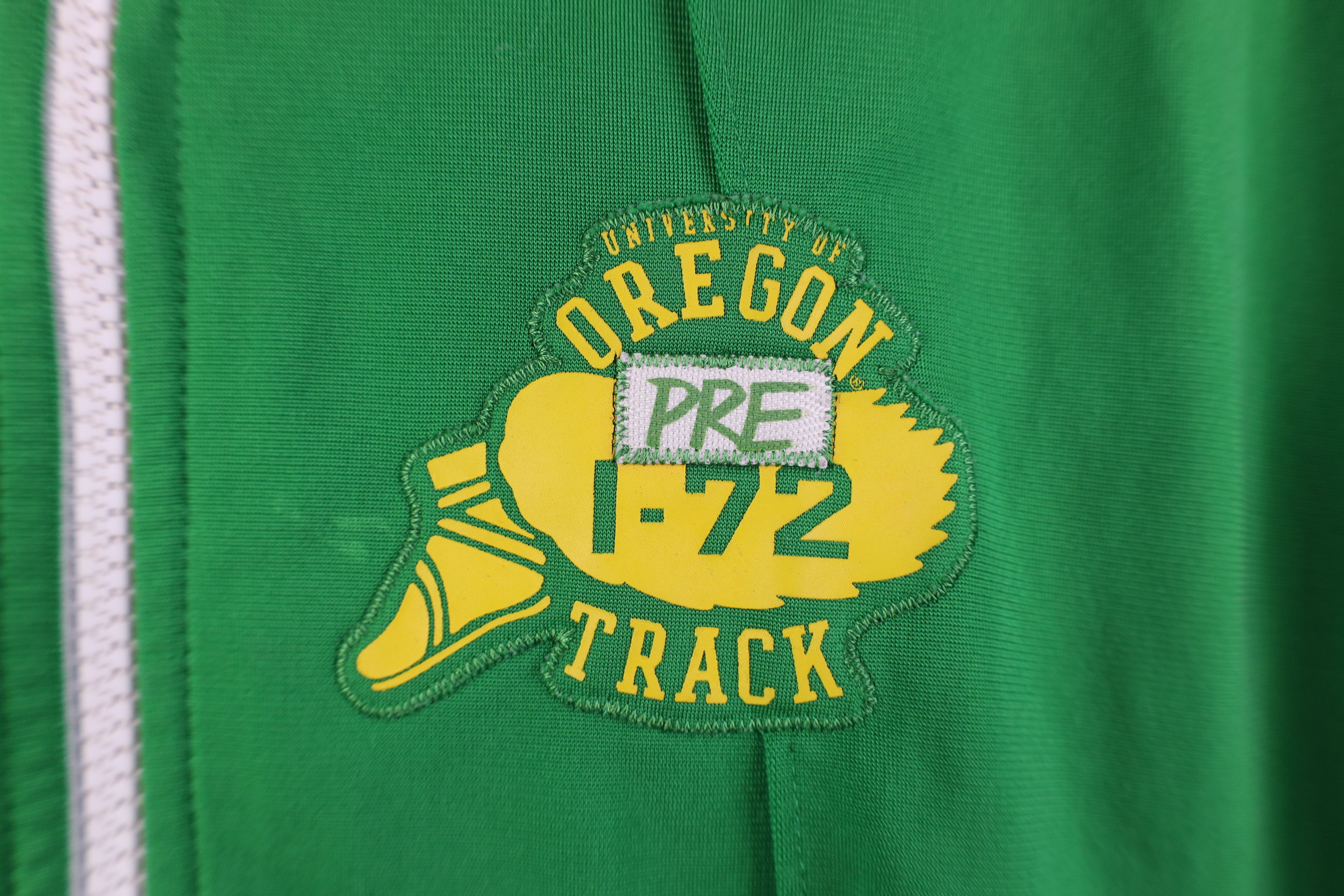 Nike Vintage Nike Prefontaine University of Oregon Track Jacket Size L / US 10 / IT 46 - 4 Thumbnail
