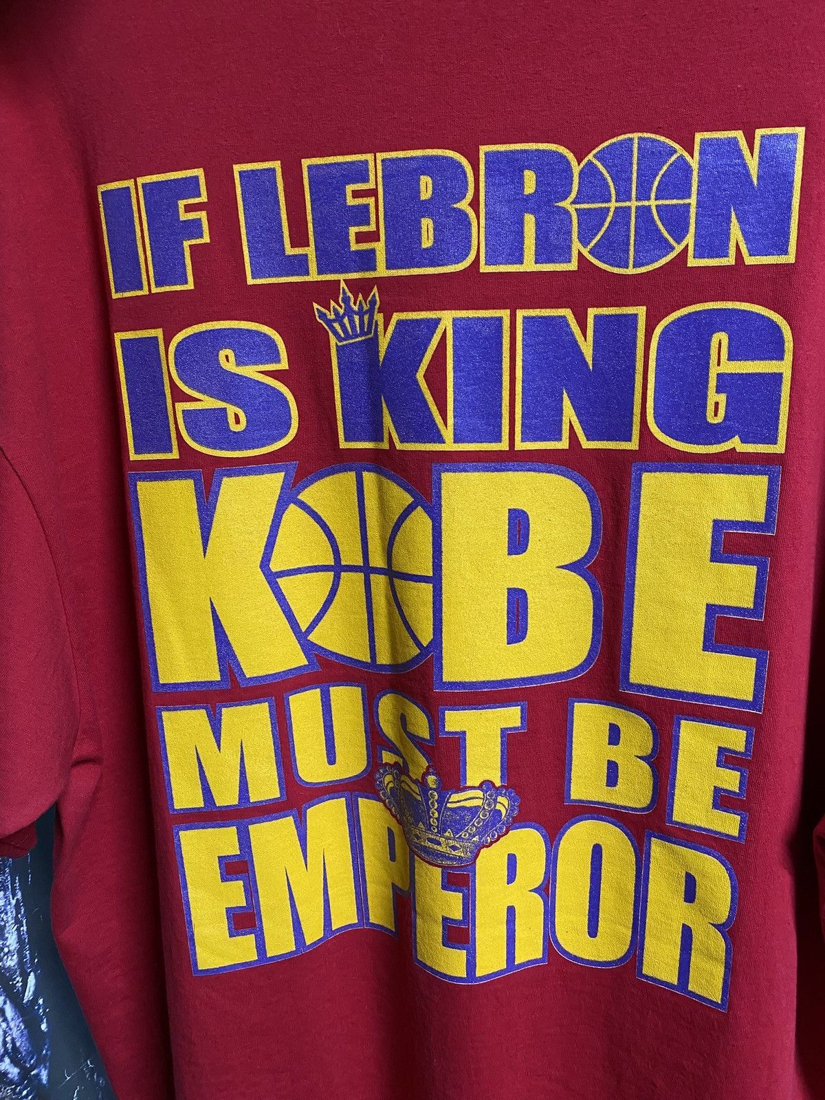 Vintage Vintage Los Angeles Lakers Kobe is Emperor T-Shirt 2XL Size US XXL / EU 58 / 5 - 8 Thumbnail