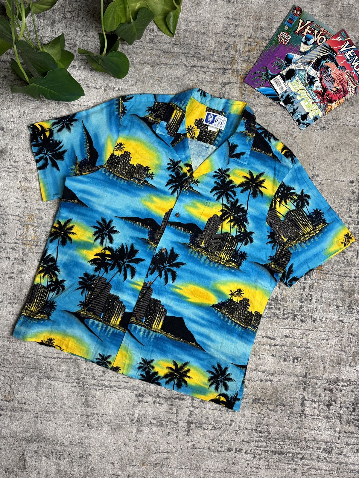 Vintage ❗️Vintage 80’s RJC Hawaii Cotton Shirt Size US XXL / EU 58 / 5 - 1 Thumbnail