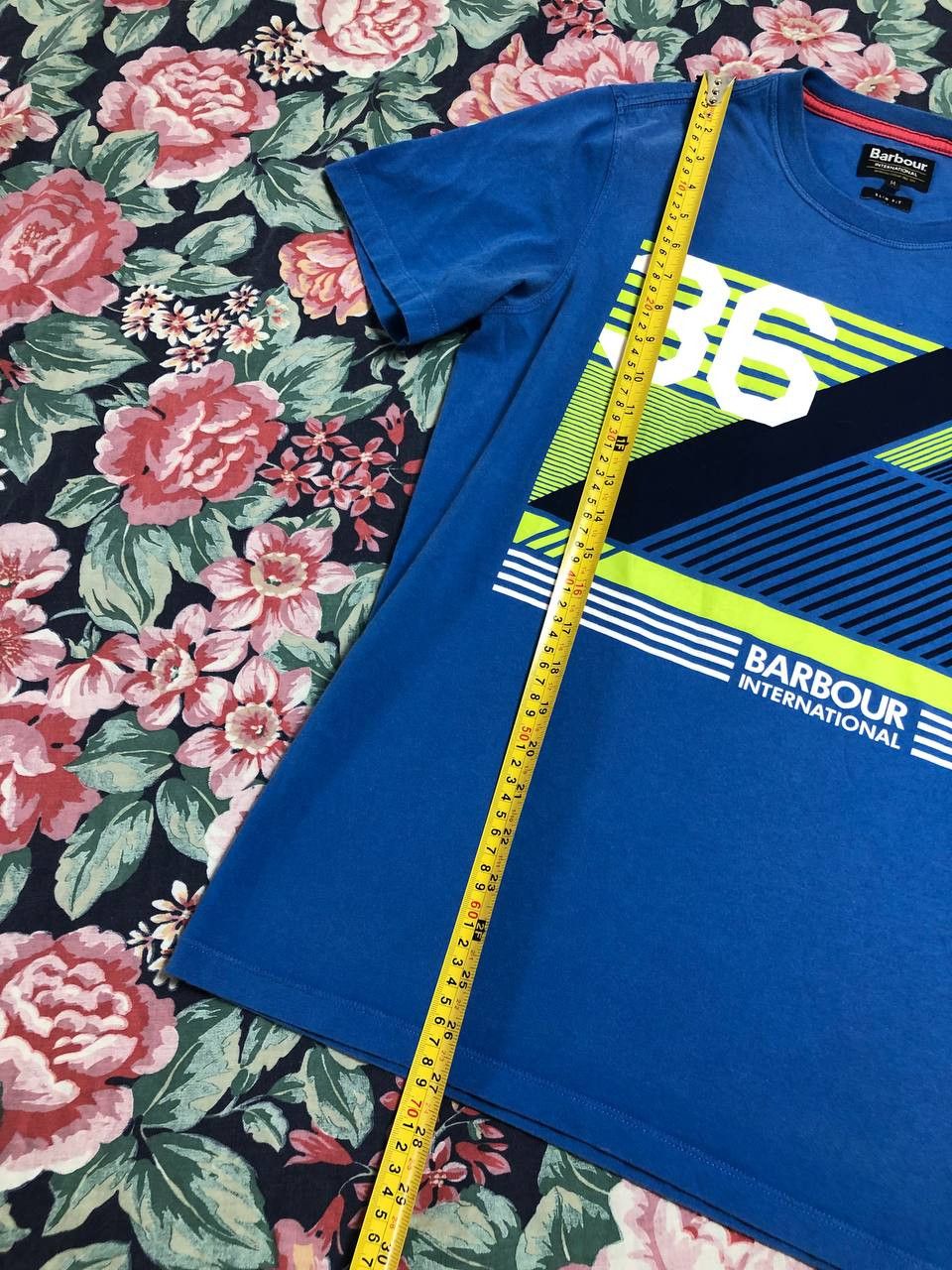 Barbour × Vintage Vintage Japanese Style Barbour International Moto T-shirts Size US M / EU 48-50 / 2 - 7 Thumbnail