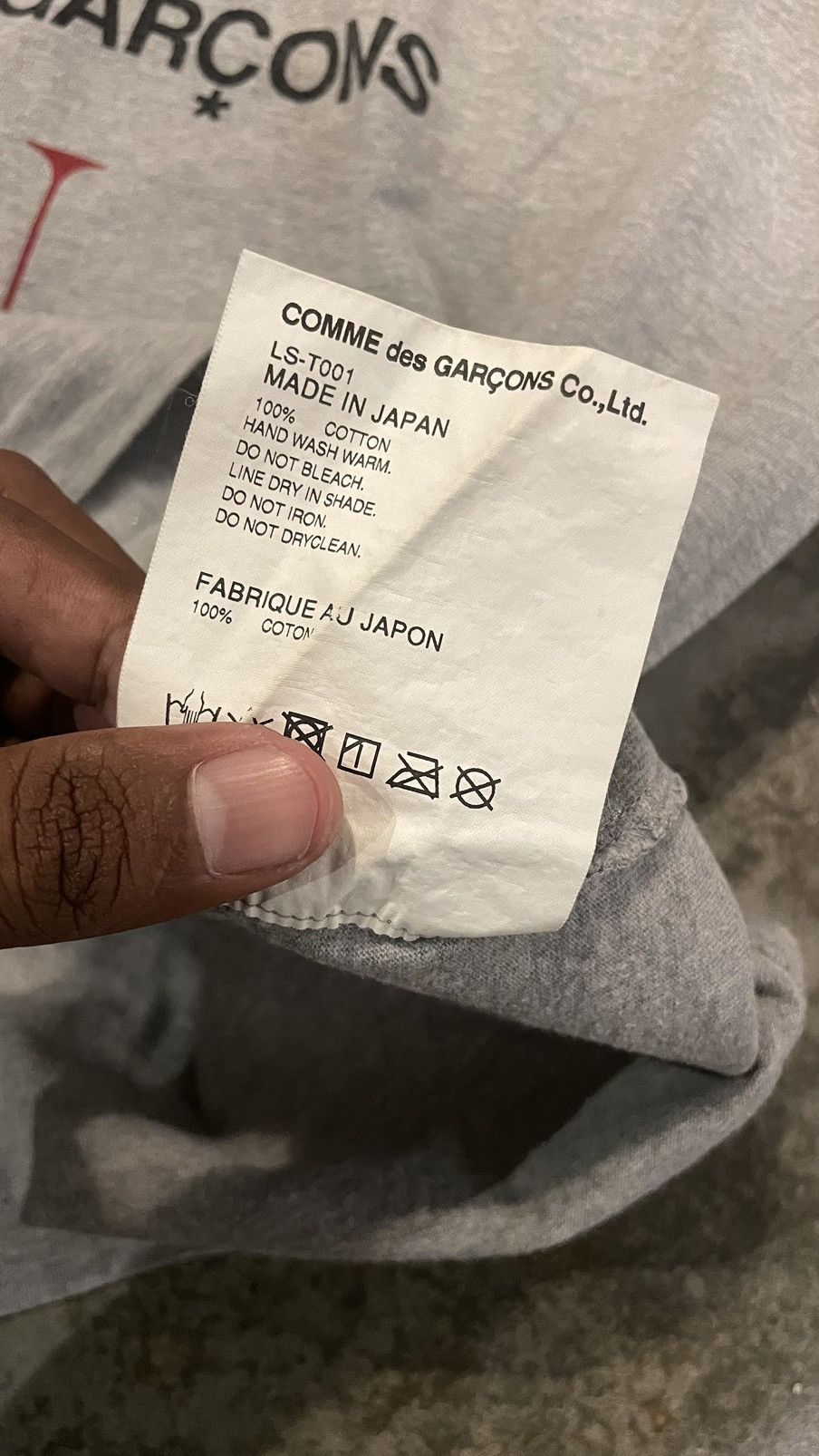 Comme des Garcons × Designer Comme Des Garcons The Met Tee Size US M / EU 48-50 / 2 - 5 Thumbnail