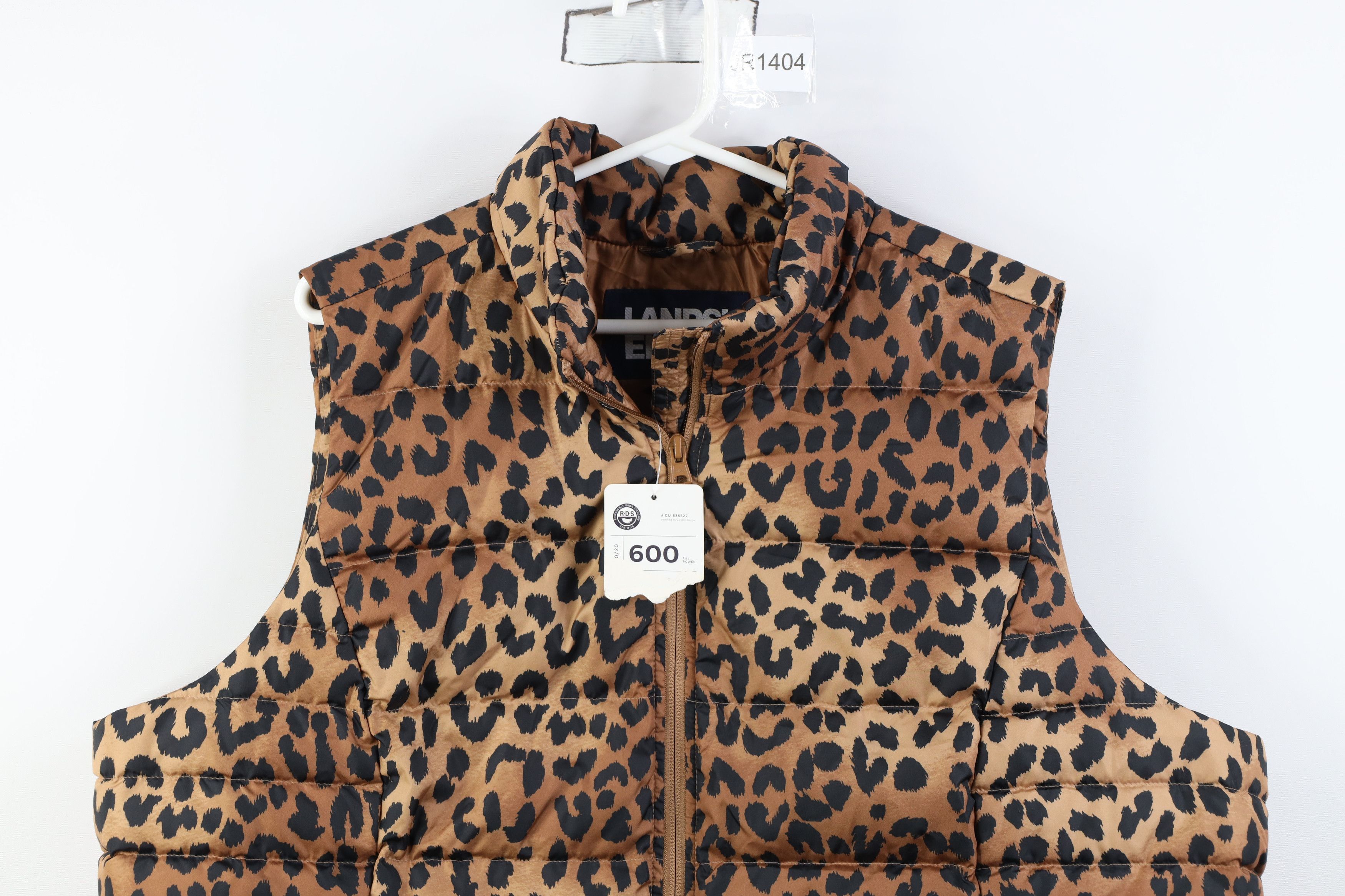 Lands' End Deadstock Y2K Lands End Down Insulated Puffer Vest Jacket Size XL / US 12-14 / IT 48-50 - 2 Thumbnail