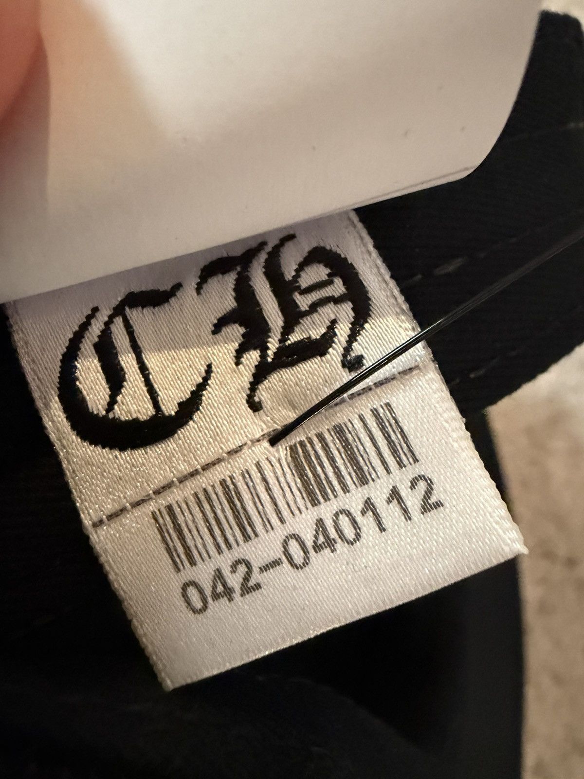 Chrome Hearts Chrome Hearts Black Cemetery Hat Size ONE SIZE - 6 Thumbnail