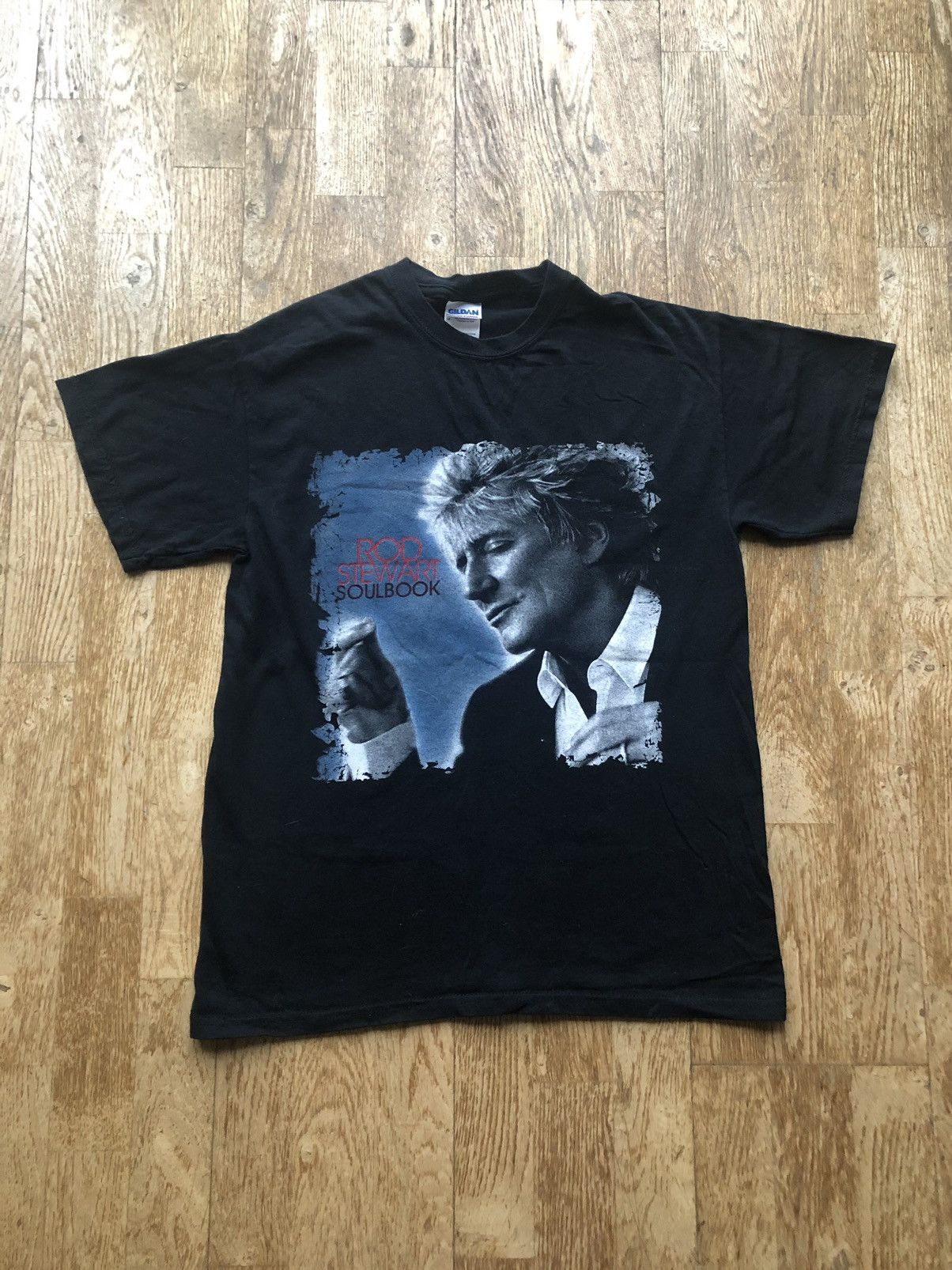 Band Tees × Vintage ROD STWEART 2010 EURO TOUR TEE SHIRT Size US M / EU 48-50 / 2 - 1 Thumbnail