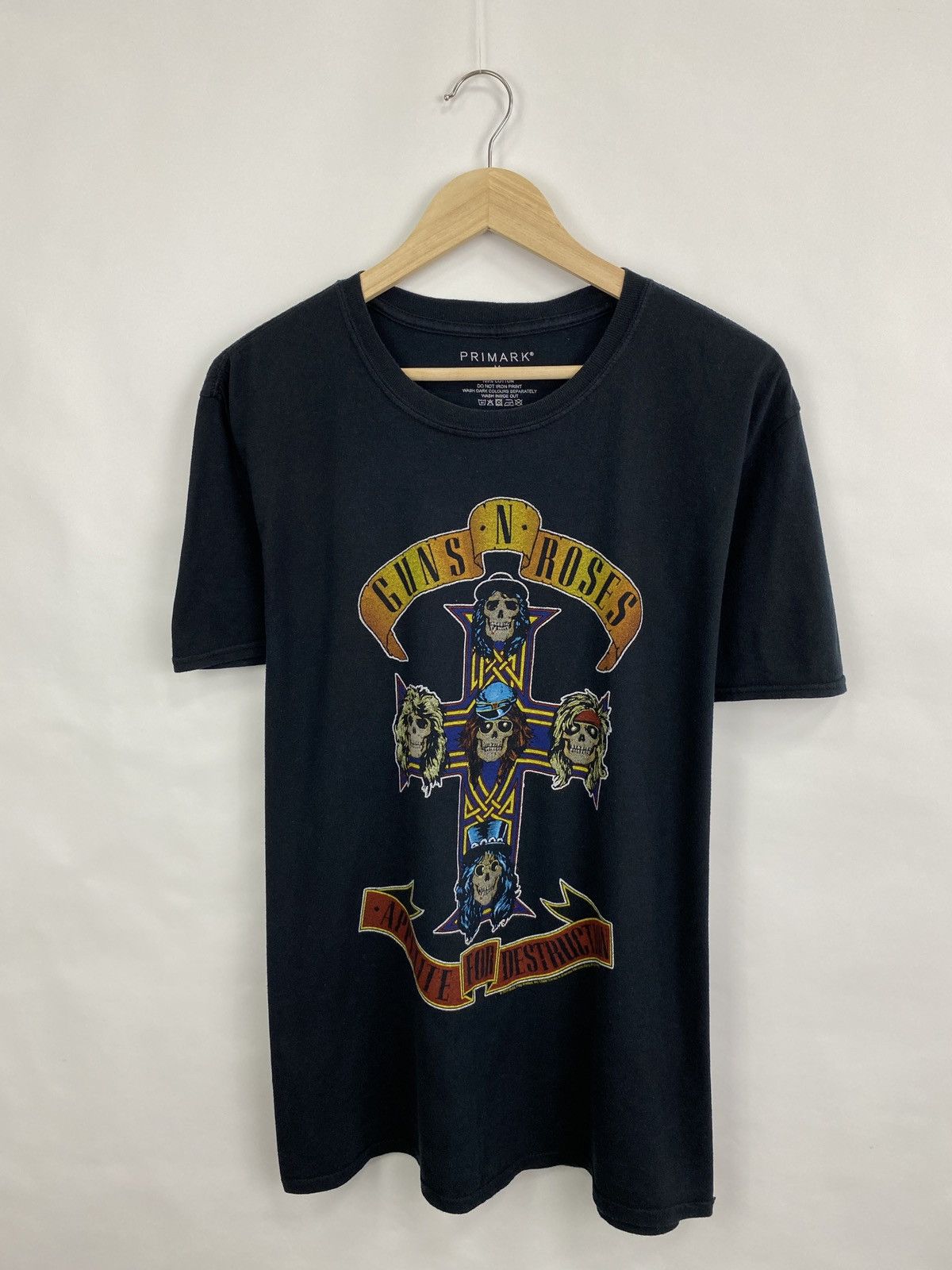 Guns N' Roses 🇺🇸 ☠️ Vintage Guns N Roses Rock T-Shirt Rare Retro Hype Y2K Size US M / EU 48-50 / 2 - 3 Thumbnail