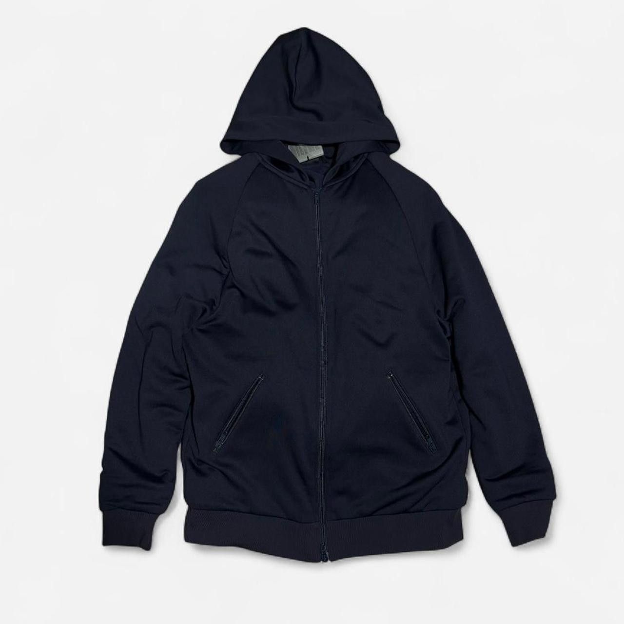 Balenciaga BALENCIAGA Logo-Print Zip-Up Insulated Hoodie Size US S / EU 44-46 / 1 - 1 Thumbnail
