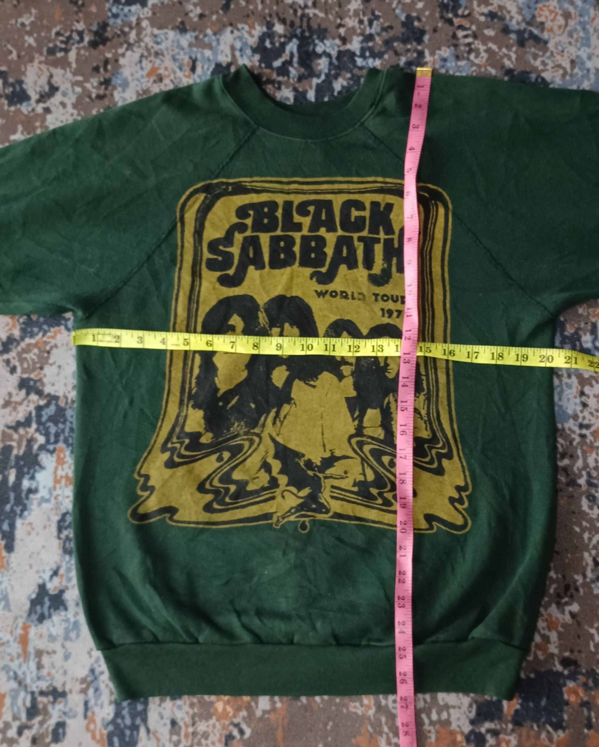 Black Sabbath Vintage💥 Black Sabbath World Tour 1978 Tultex Tag Size US M / EU 48-50 / 2 - 11 Thumbnail