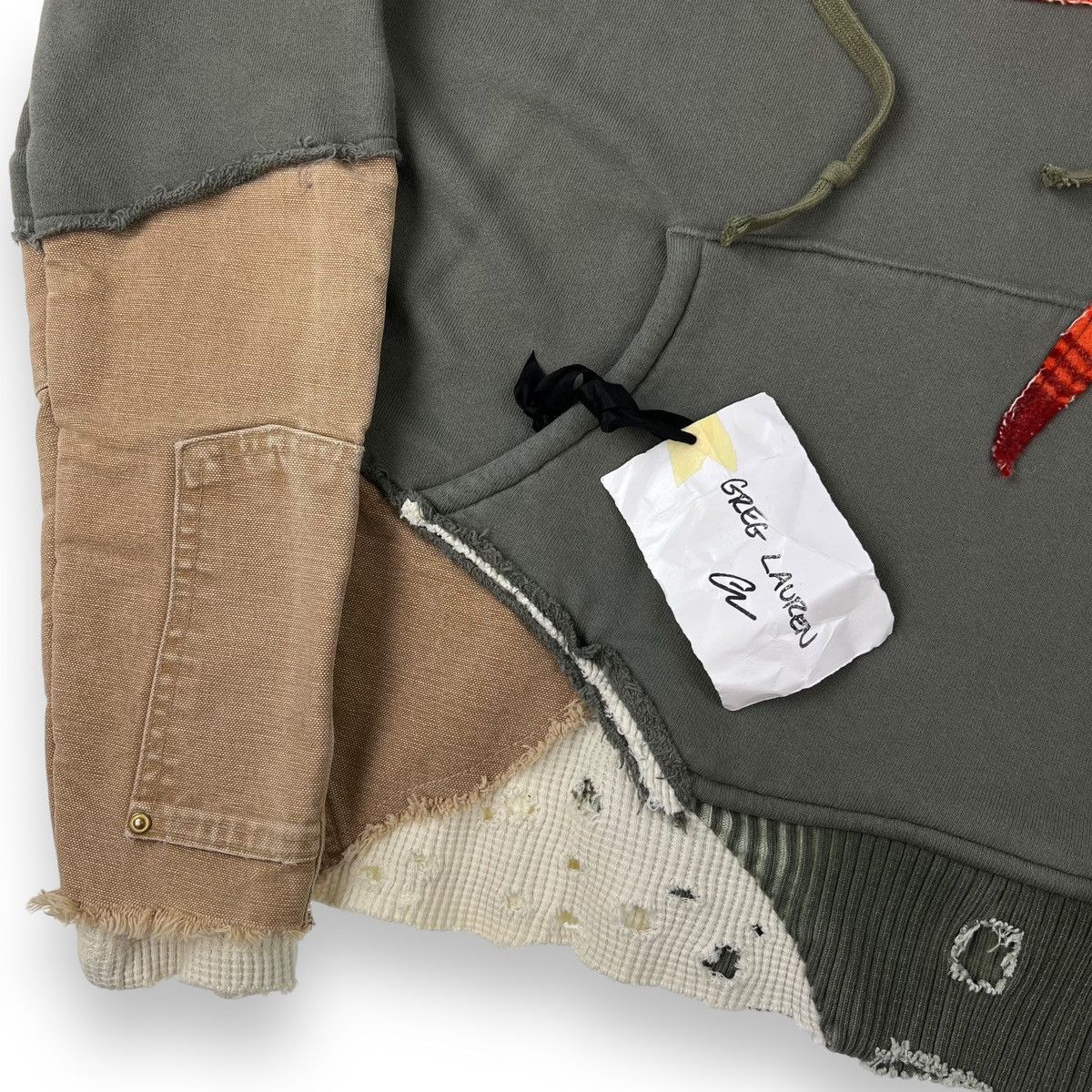 Greg Lauren Greg Lauren Sun Patchwork Hoodie Size US M / EU 48-50 / 2 - 4 Thumbnail