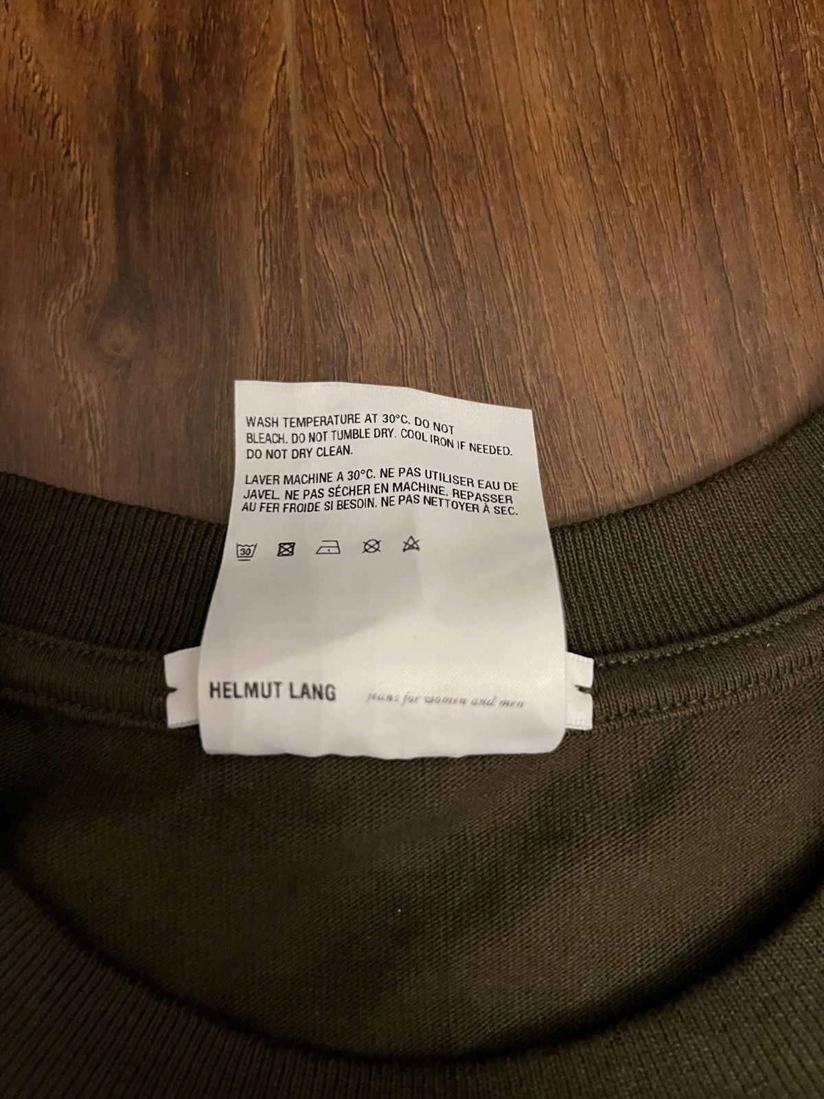 Helmut Lang BNWT Helmut Lang Strap Tee in Hunter Sage Size US S / EU 44-46 / 1 - 7 Thumbnail