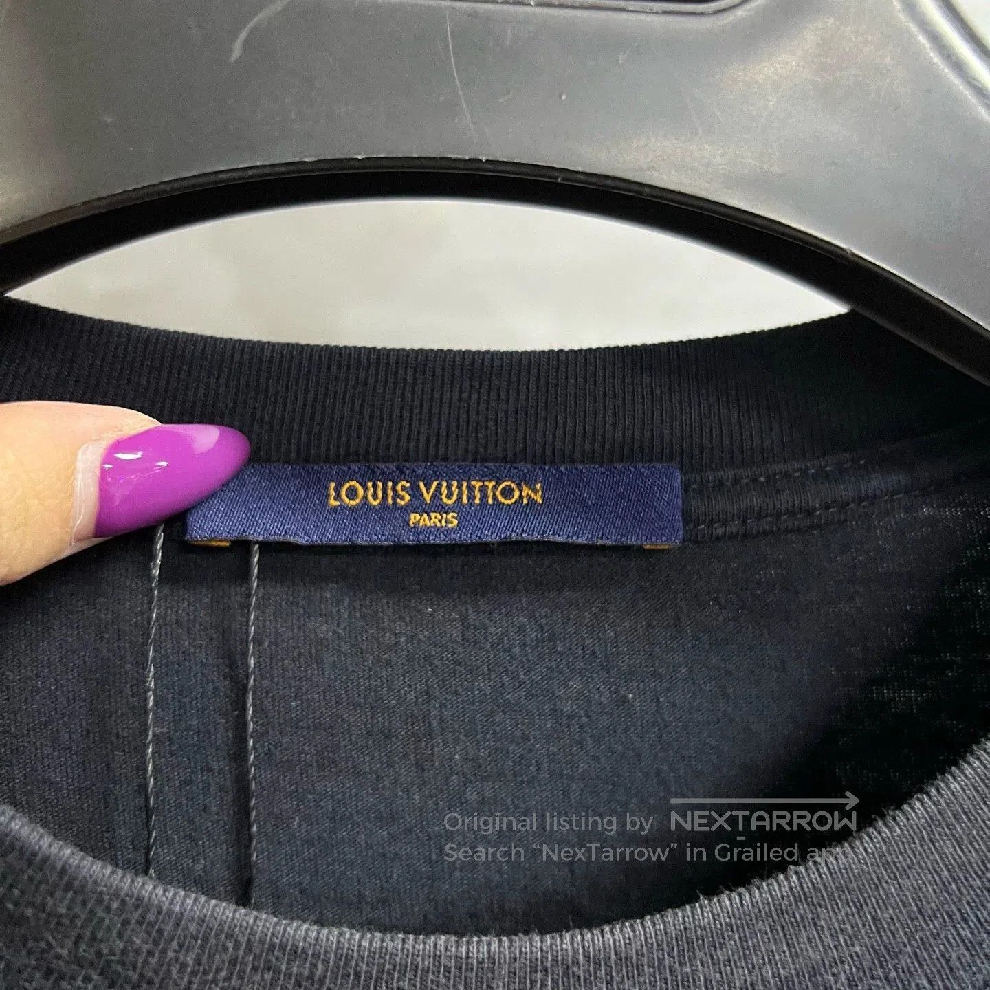 Louis Vuitton louis vuitton black graphic short sleeve t-shirt. Size US M / EU 48-50 / 2 - 2 Thumbnail