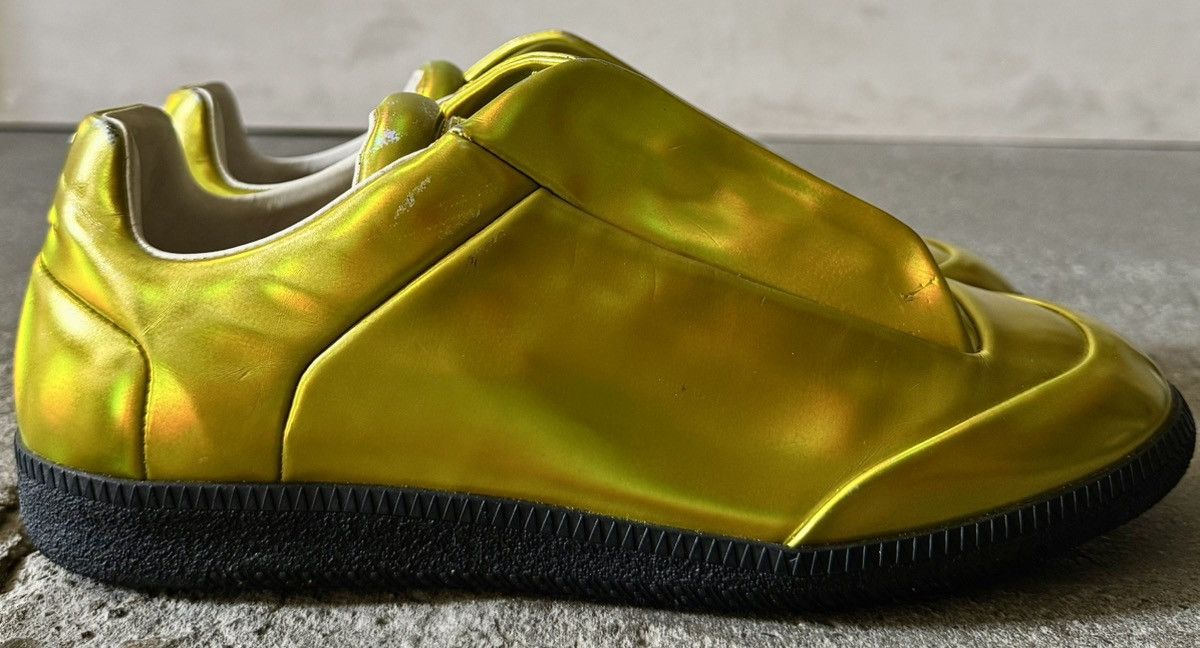 Maison Margiela Maison Margiela - Future - Metallic Low Top Sneaker Size US 8 / EU 41 - 4 Thumbnail