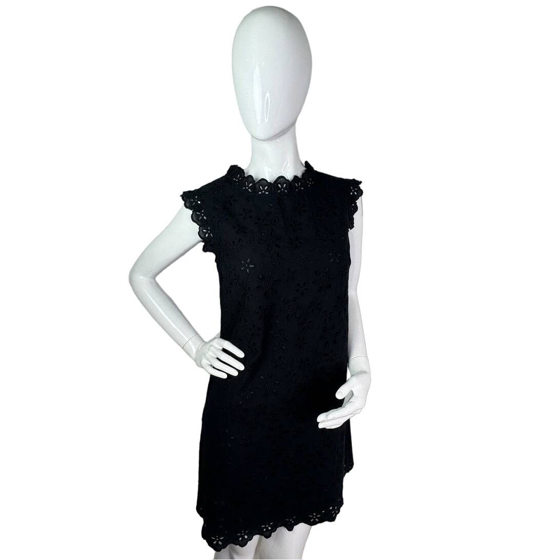 Kate Spade Kate Spade Daisy Eyelet Shift Dress SIZE 4 Size S / US 4 / IT 40 - 5 Thumbnail