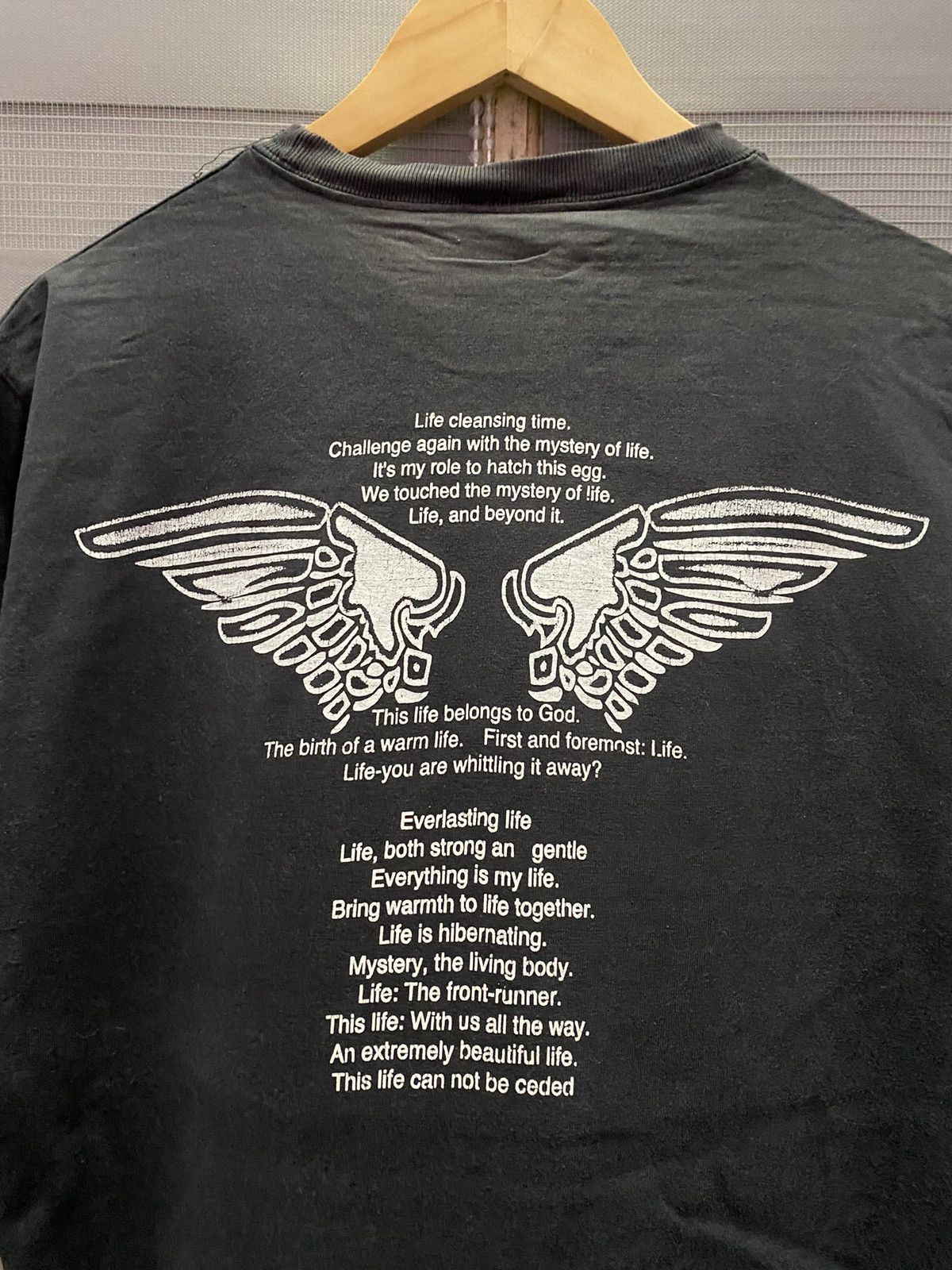 14th Addiction × Affliction × If Six Was Nine Vintage Hall of Fame Wing Poem Wording Tees Size US M / EU 48-50 / 2 - 2 Thumbnail