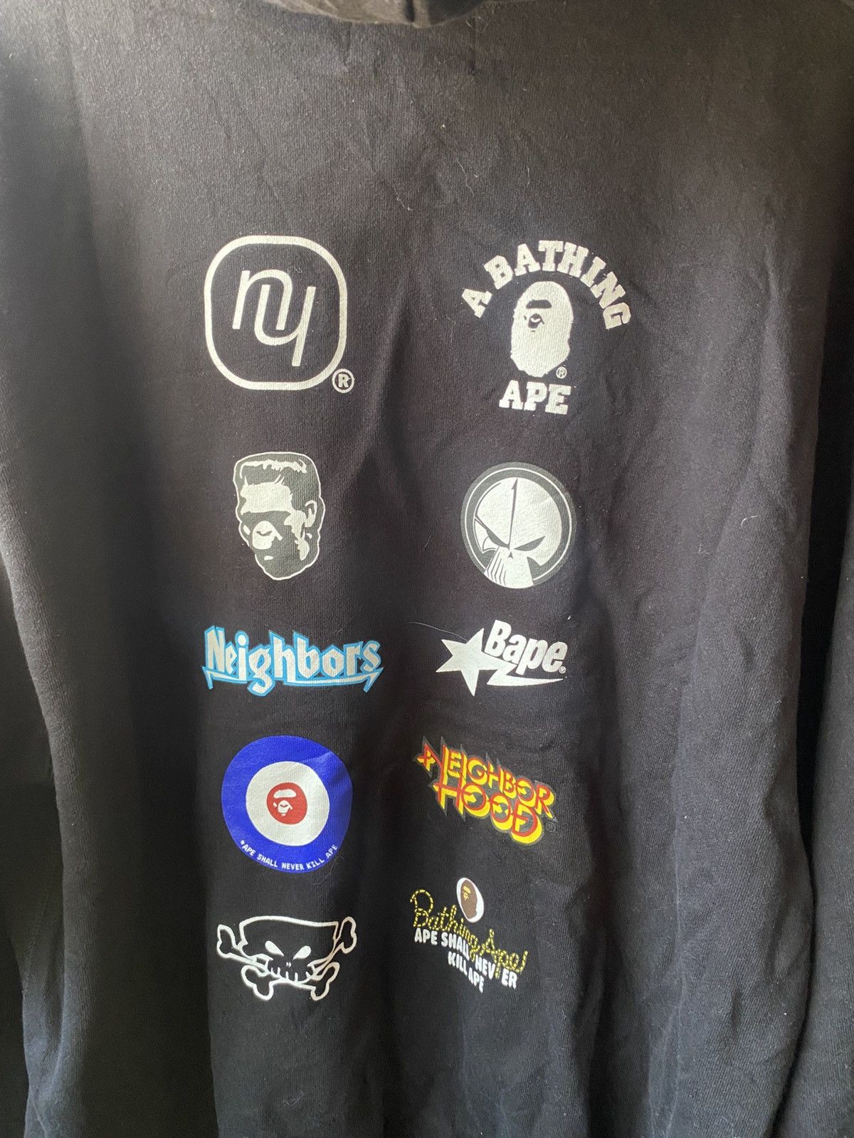 Bape × Neighborhood Bape neighborhood pullover Size US XXL / EU 58 / 5 - 3 Thumbnail
