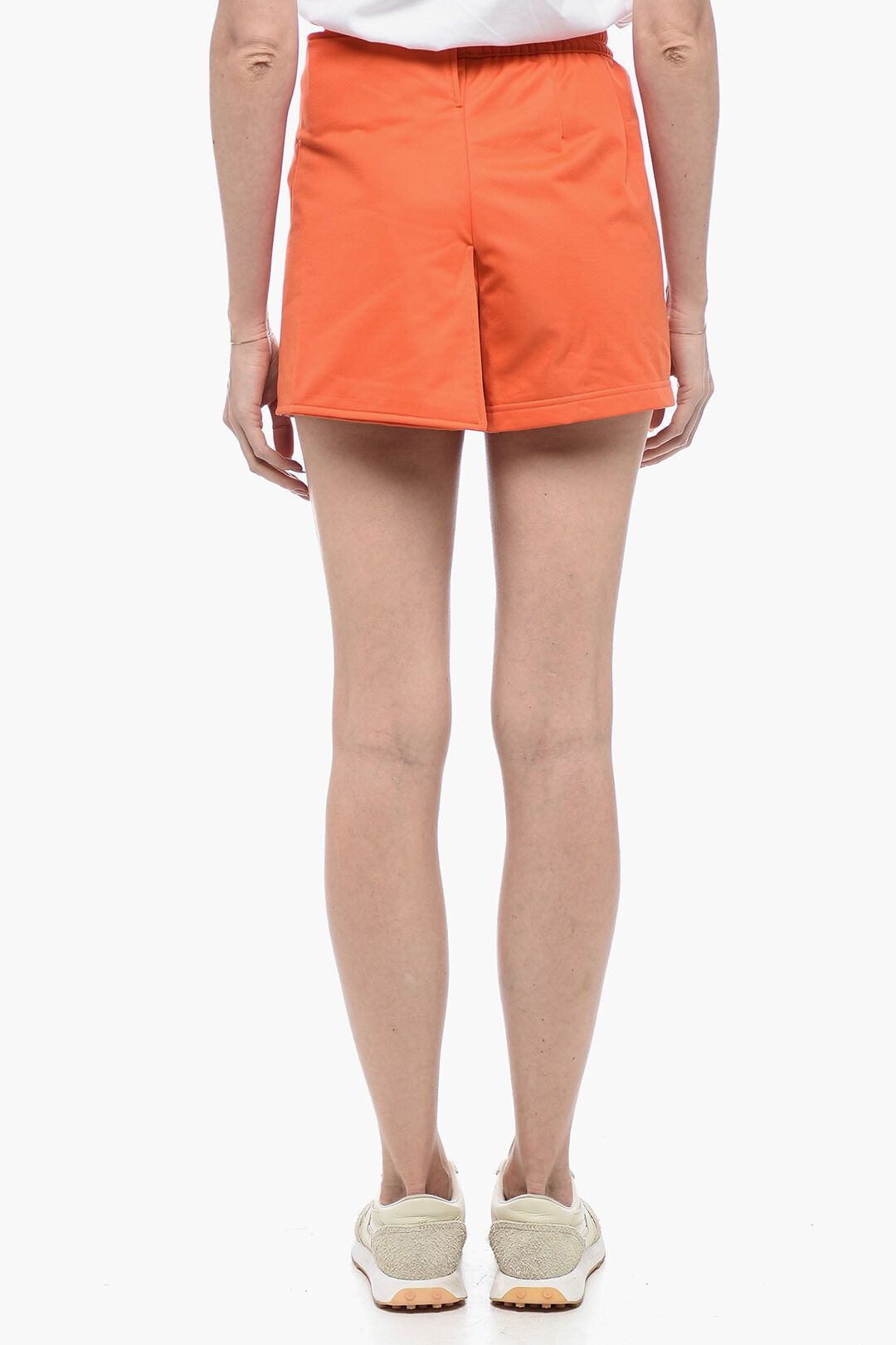 Y-3 × Yohji Yamamoto og1mm0824 Double-layered Pant Miniskirt in Orange Size 27" / US 4 / IT 40 - 2 Thumbnail