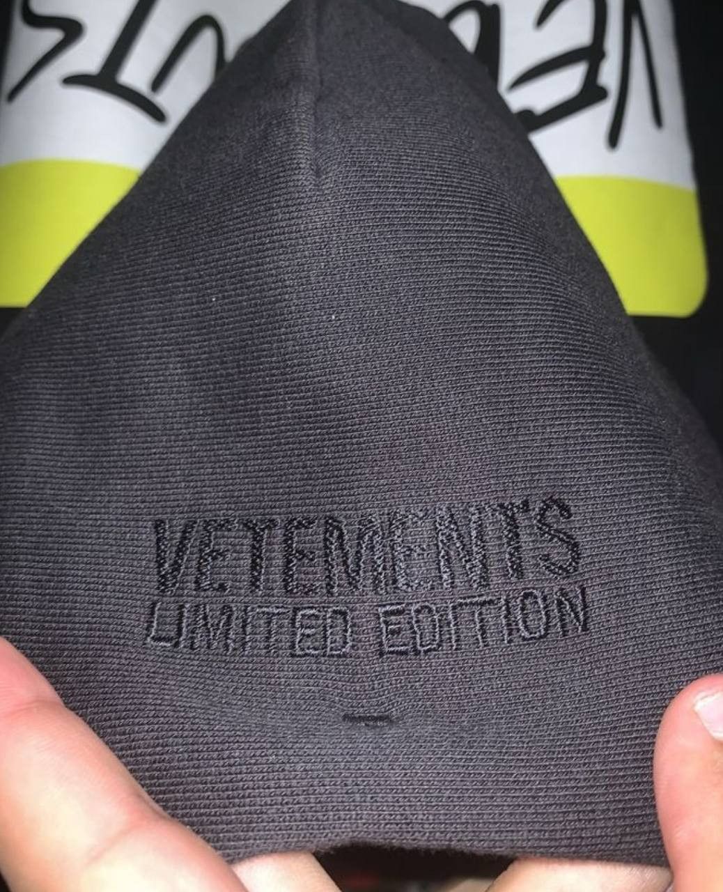 Vetements Vetements "My Name Is" Hoodie Size US XS / EU 42 / 0 - 3 Thumbnail