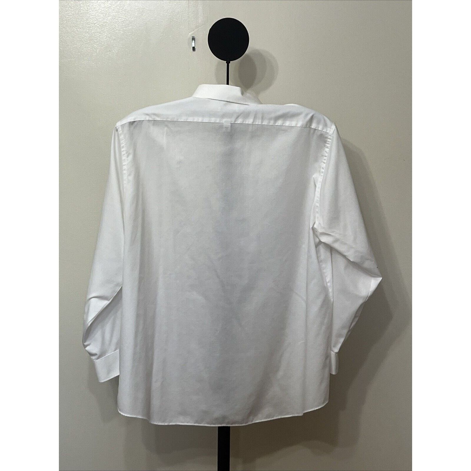 Van Heusen Van Heusen Regular Fit Flex Collar Dress Shirt 18 - 34/35 Size US XL / EU 56 / 4 - 2 Thumbnail