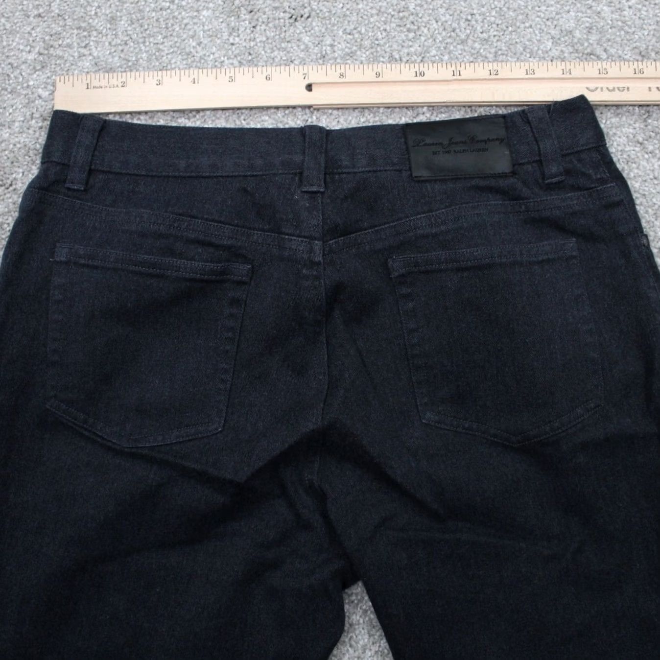 Ralph Lauren LAUREN Ralph Lauren Jeans Womens 10P Petite Gray Cotton Stretch Inseam 23 in Straight Front Dress Pants Mens? Size 32" / US 10 / IT 46 - 6 Thumbnail