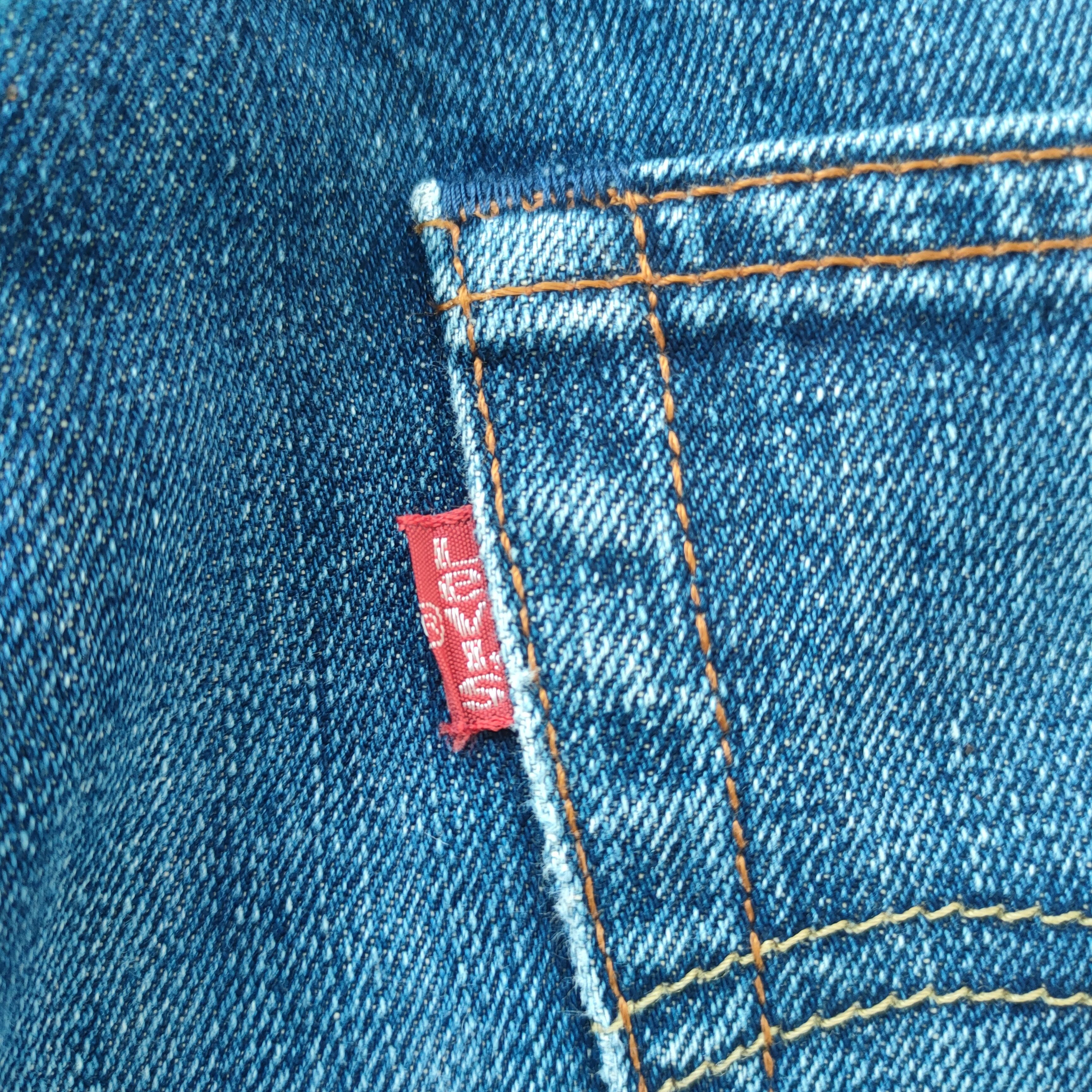 Levi's Vintage Clothing W33 VINTAGE LEVI'S 513 RIPPED FADED JEANS DENIM PANTS Size US 33 - 13 Thumbnail
