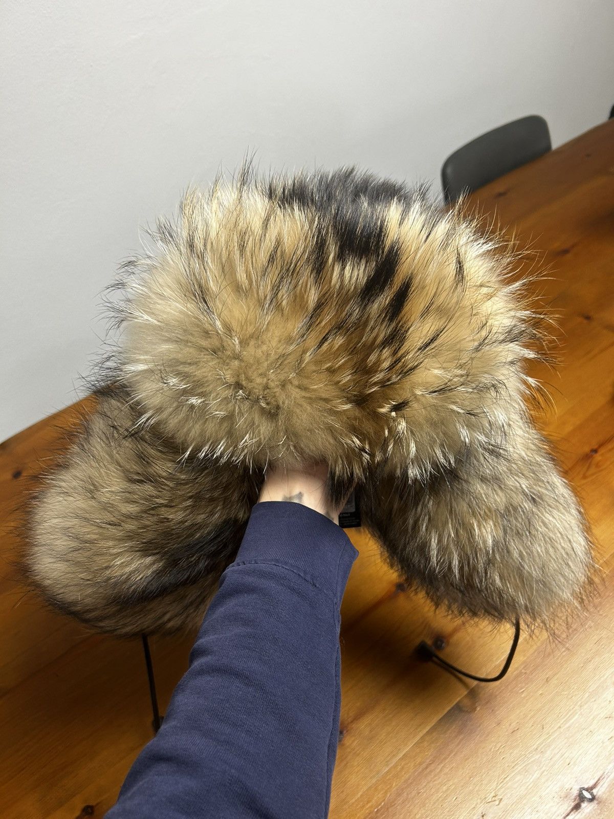 Dsquared2 Dsquared2 Oversized Fur Trapper Hat Size ONE SIZE - 24 Thumbnail