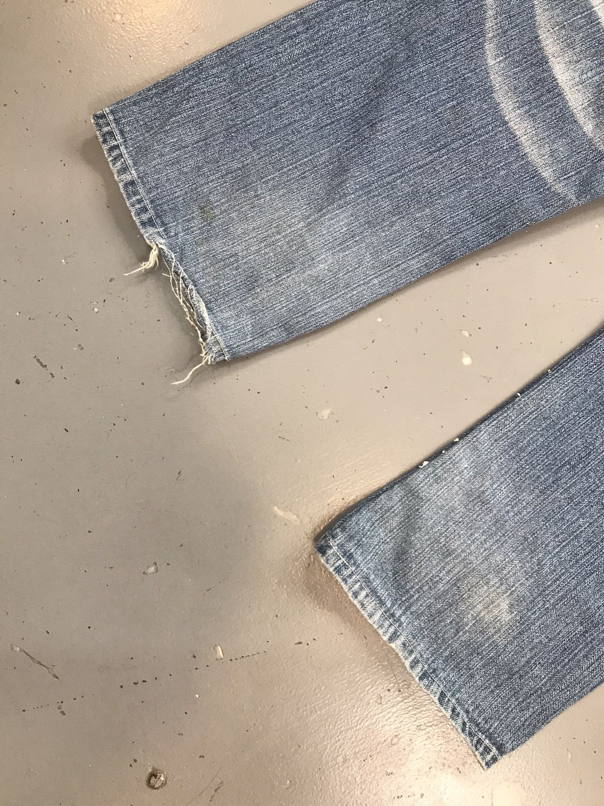 JNCO × Vintage Vintage link SpellOut thread & sticker embroidered denim Size US 34 / EU 50 - 10 Thumbnail