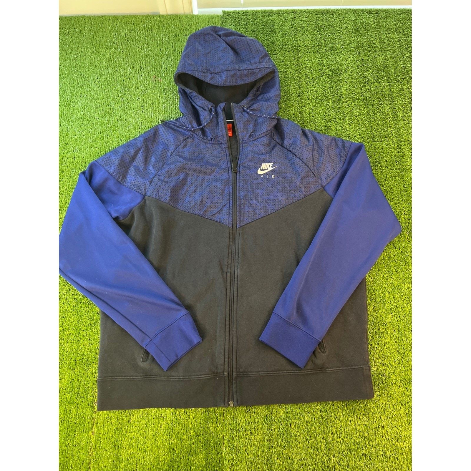 Nike Nike Air Jacket Size XL Hybrid Fleece Windrunner Mens Hoodie Size US XL / EU 56 / 4 - 1 Thumbnail