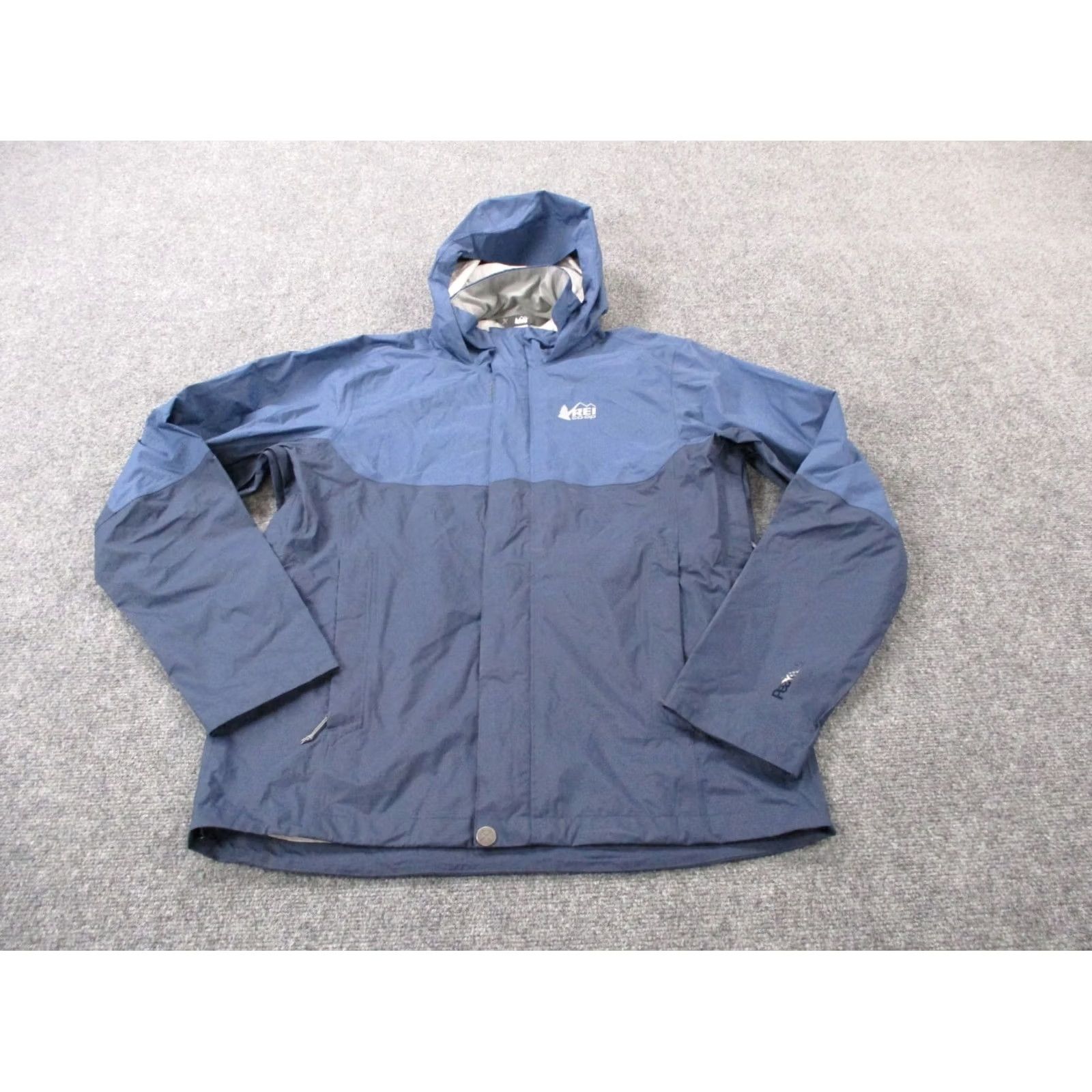 Vintage REI Jacket Womens M Petite Blue Nylon Rain Peak 2.5L Outdoors Hiking Camping Size M / US 6-8 / IT 42-44 - 2 Thumbnail